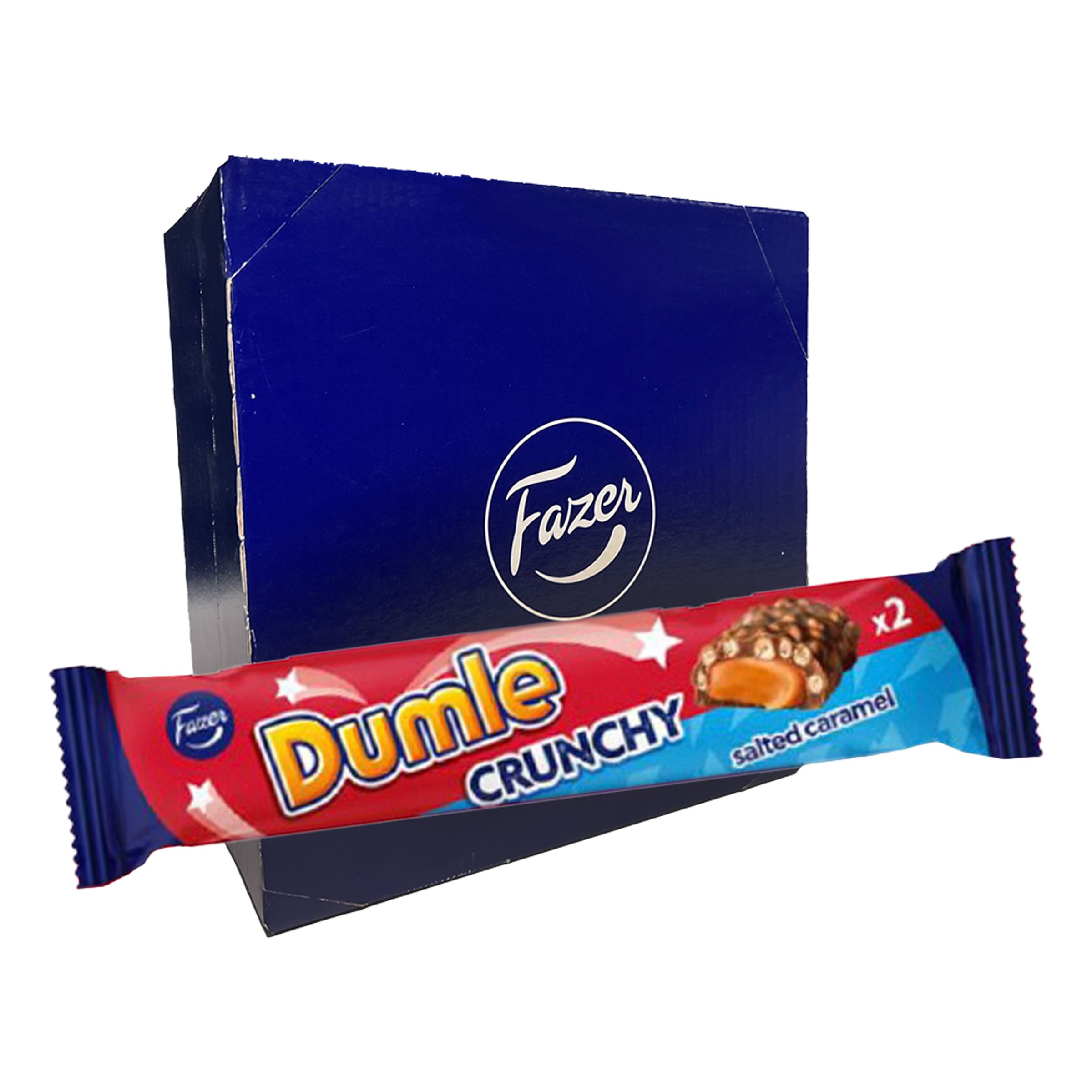 Dumle Crunchy Salted Caramel Dubbel Storpack - 20-pack