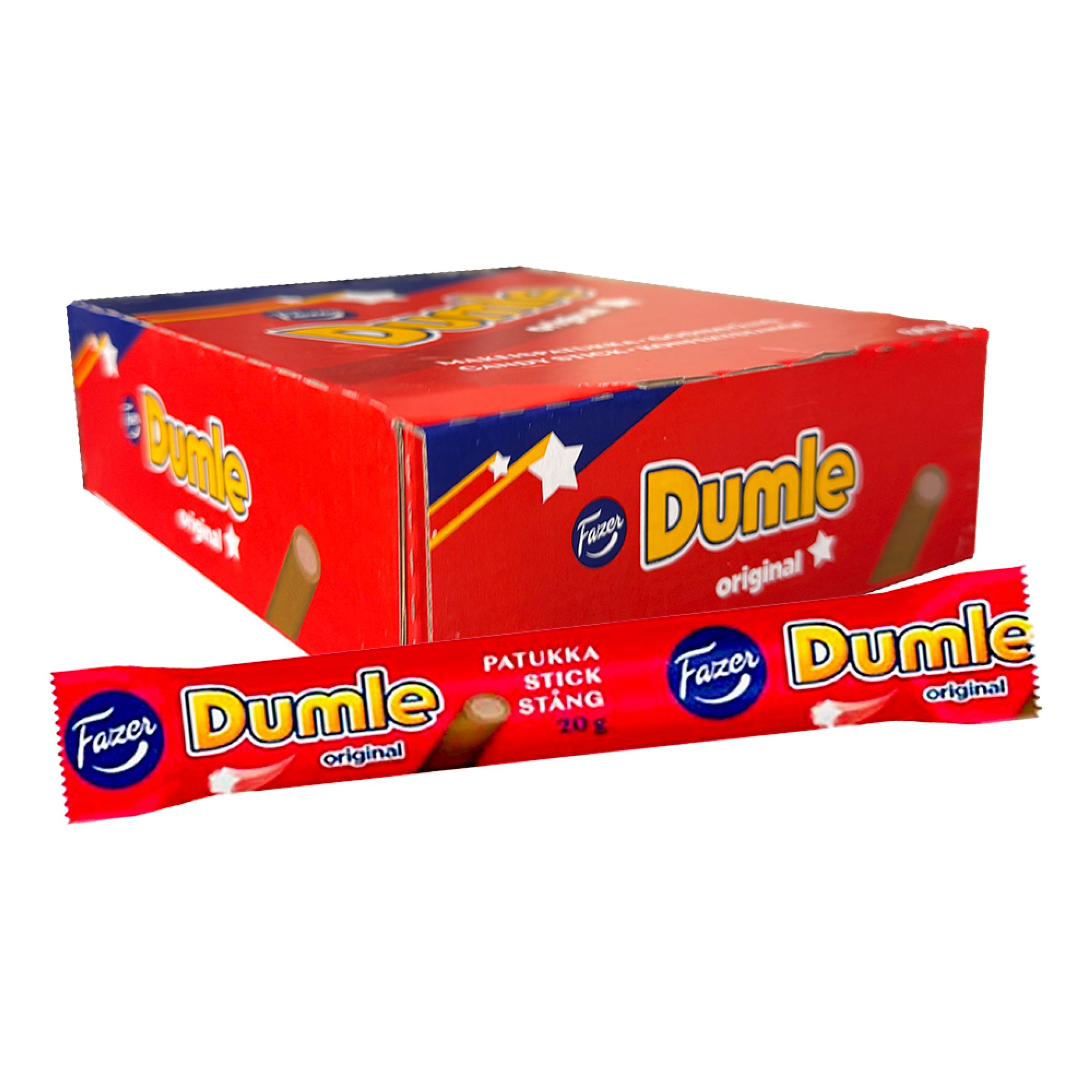 Dumlestång Original Storpack - 30-pack | Hem - Godis & Läsk - Godis - Retrogodis | Maskeradspecialisten
