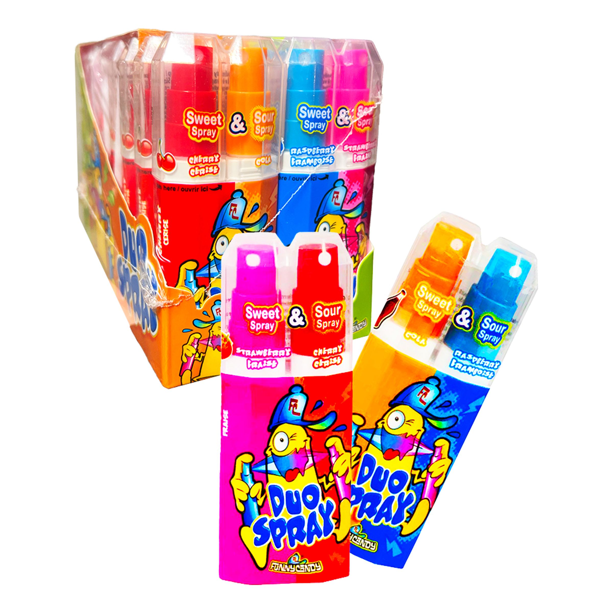 Läs mer om Duo Spray Candy Storpack - 16-pack