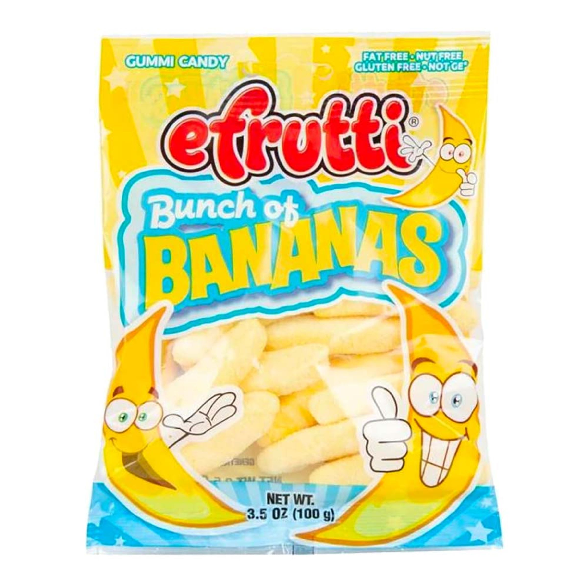 Läs mer om Efrutti Bunch of Bananas Godispåse - 100 gram