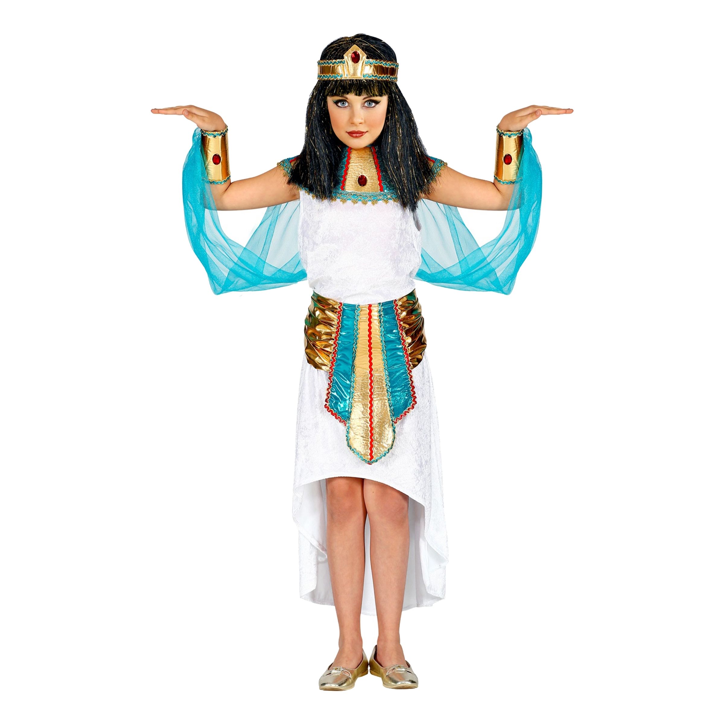 Läs mer om Egyptisk Drottning Barn Maskeraddräkt - Large