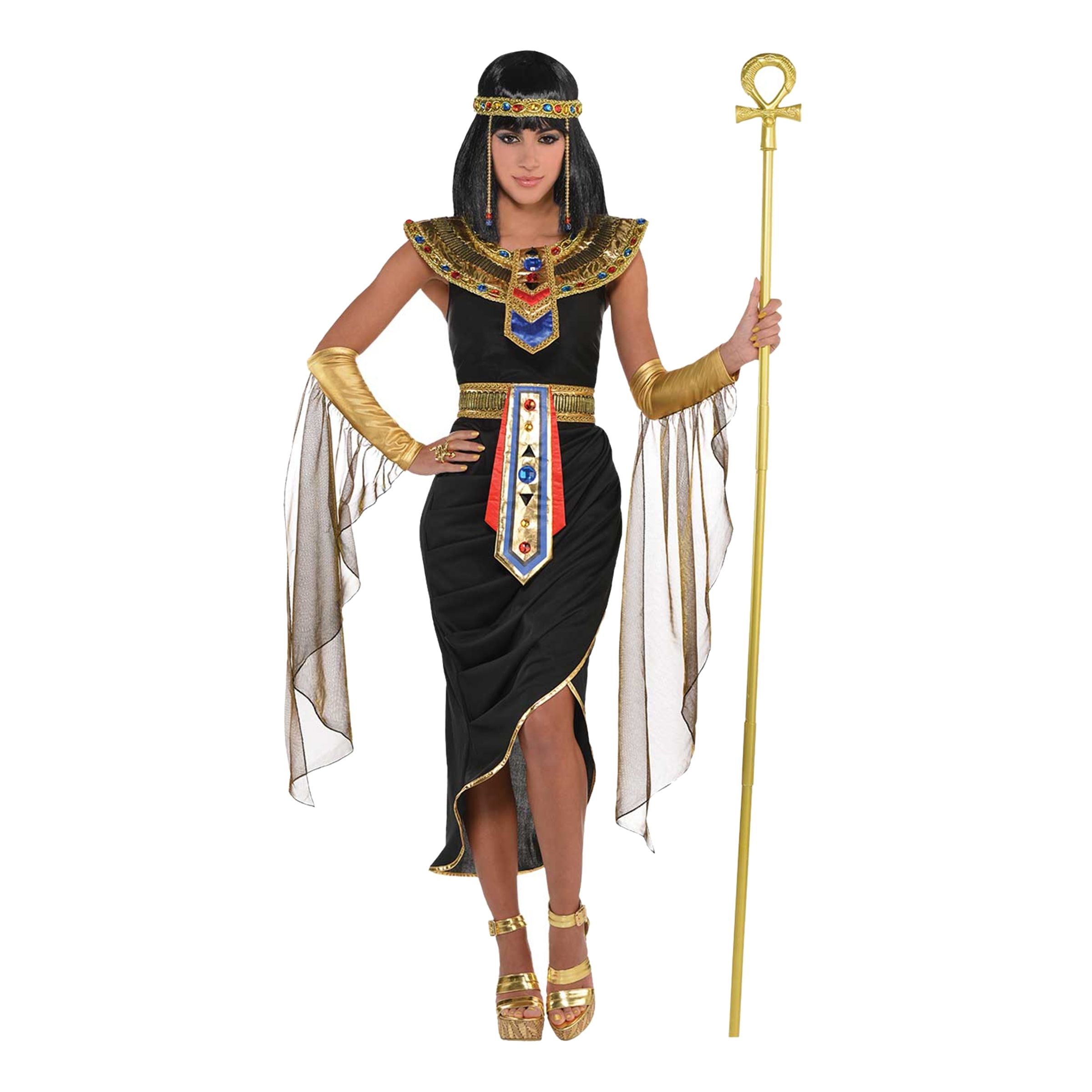 Läs mer om Egyptisk Drottning Maskeraddräkt - Small