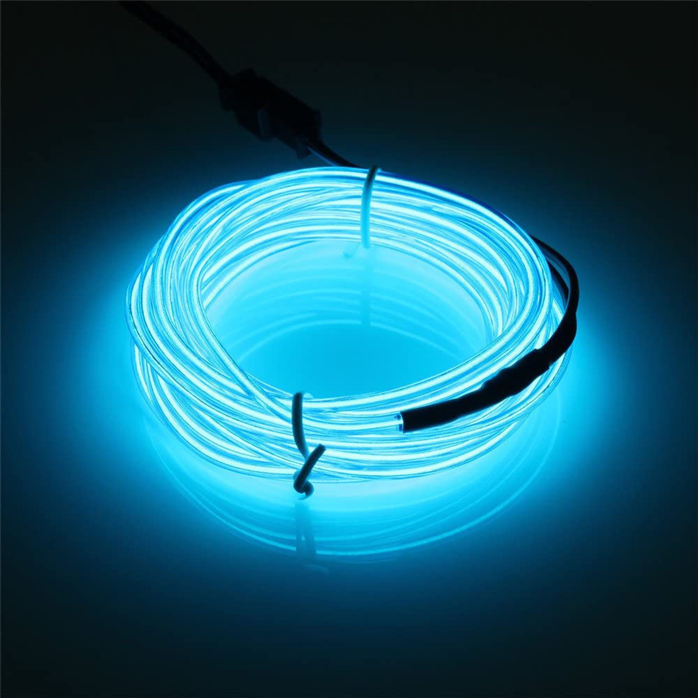 Läs mer om EL Wire LED-Slinga för Bilen - Blå