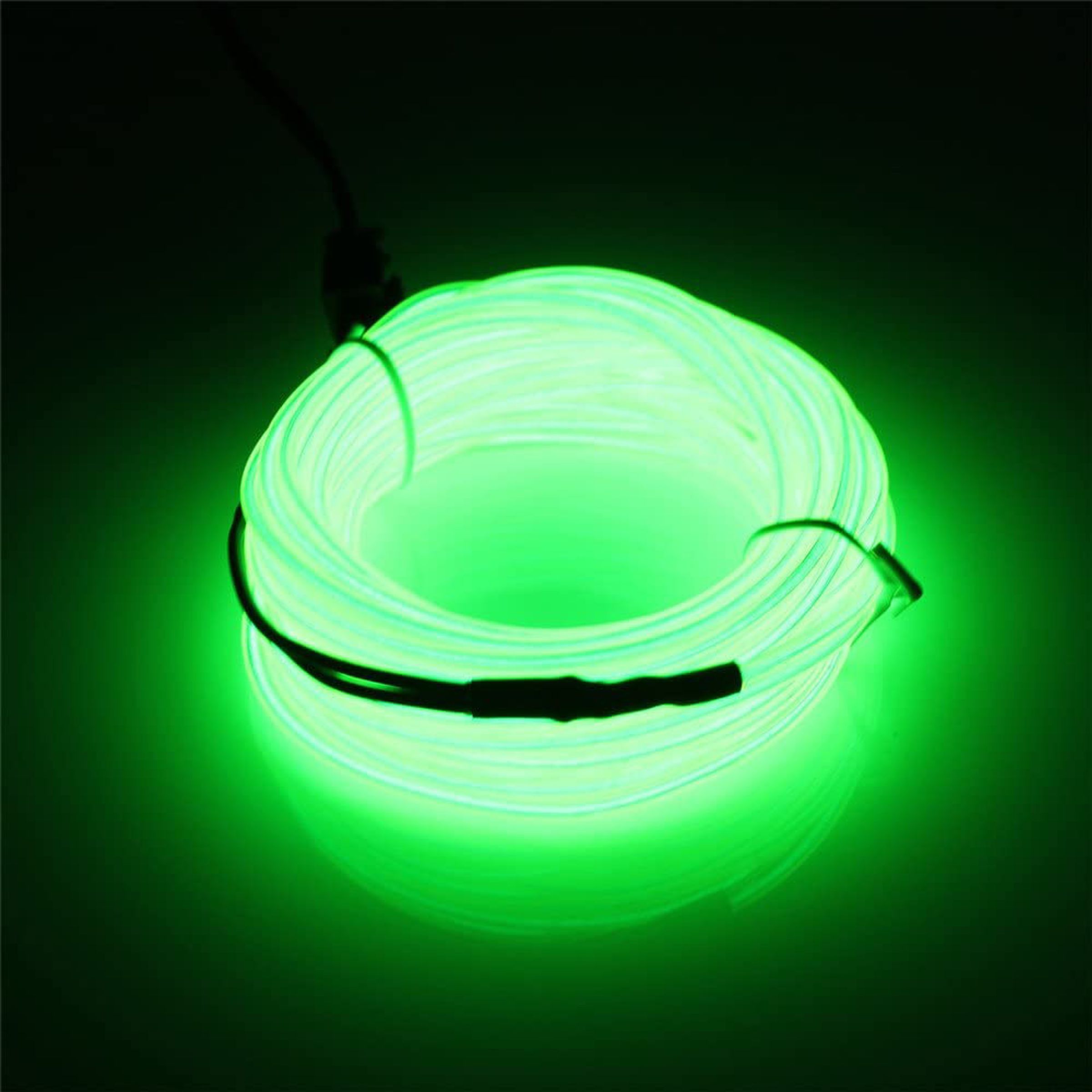 Läs mer om EL Wire LED-Slinga för Bilen - Neongrön