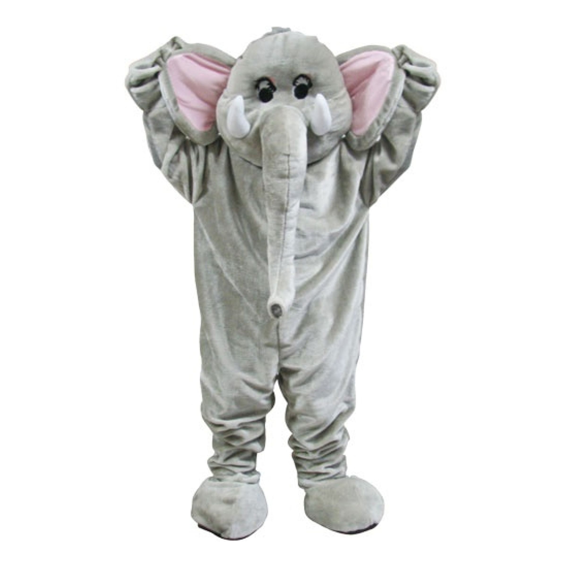 Elefantmaskot Deluxe Maskeraddräkt - One size