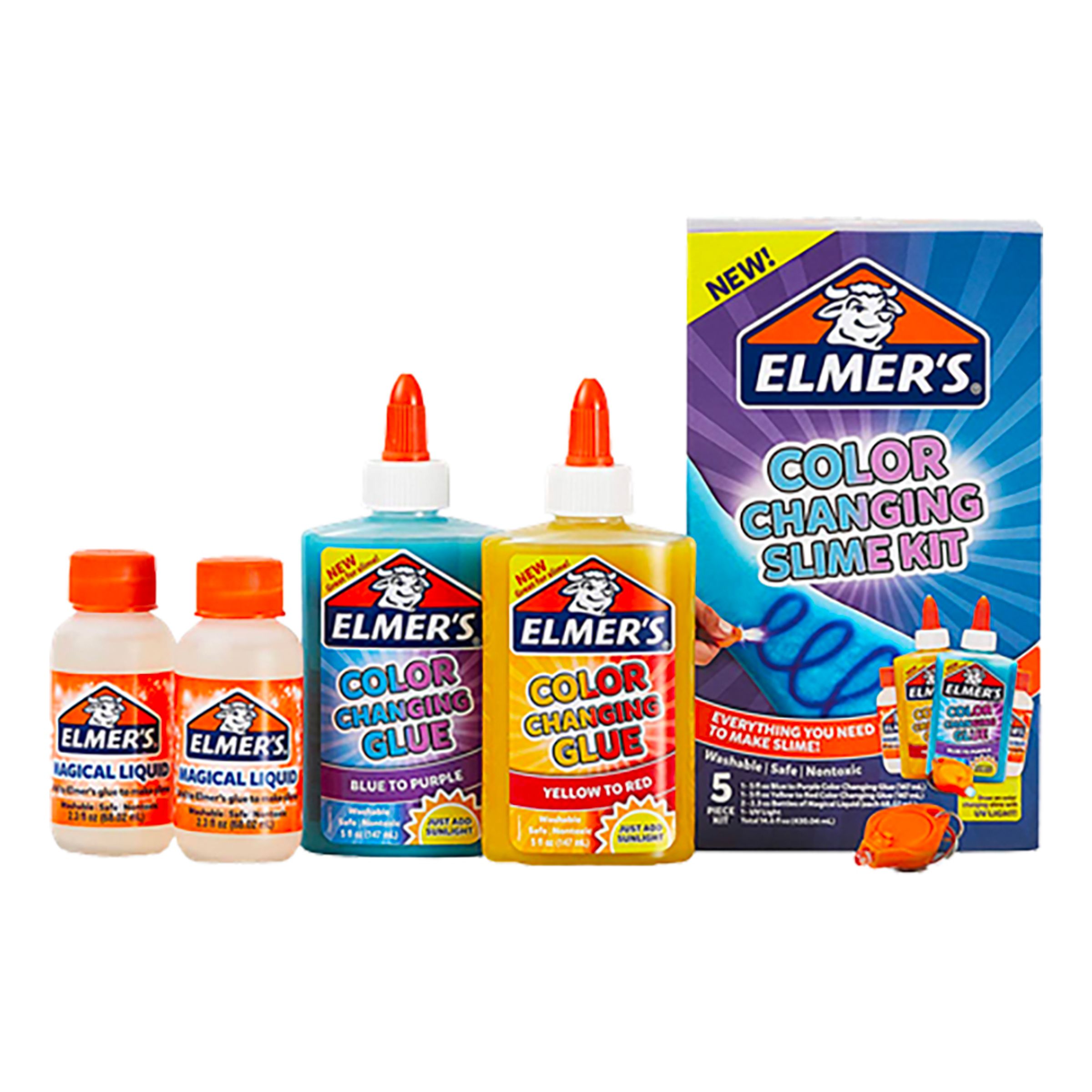 Läs mer om Elmers Färgkit för Slime