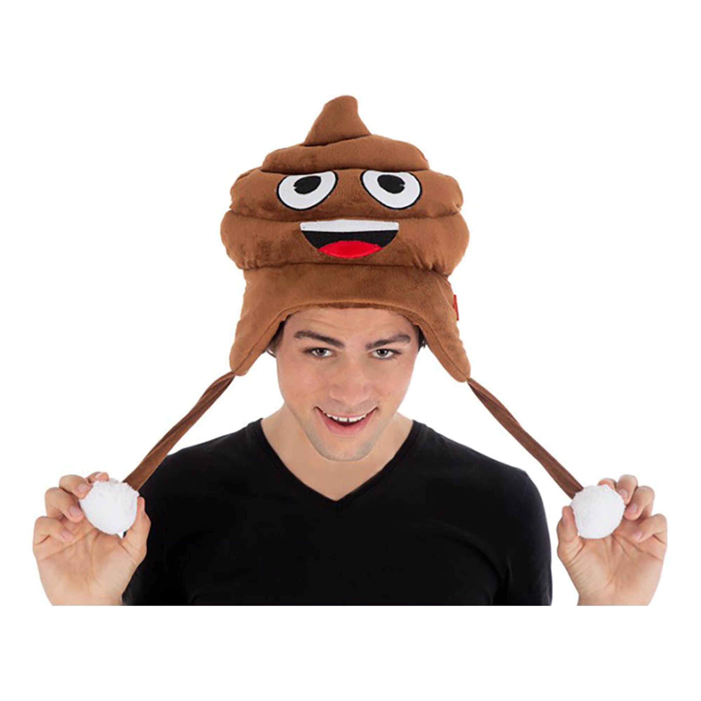 Emoji Bajs Hatt - One size