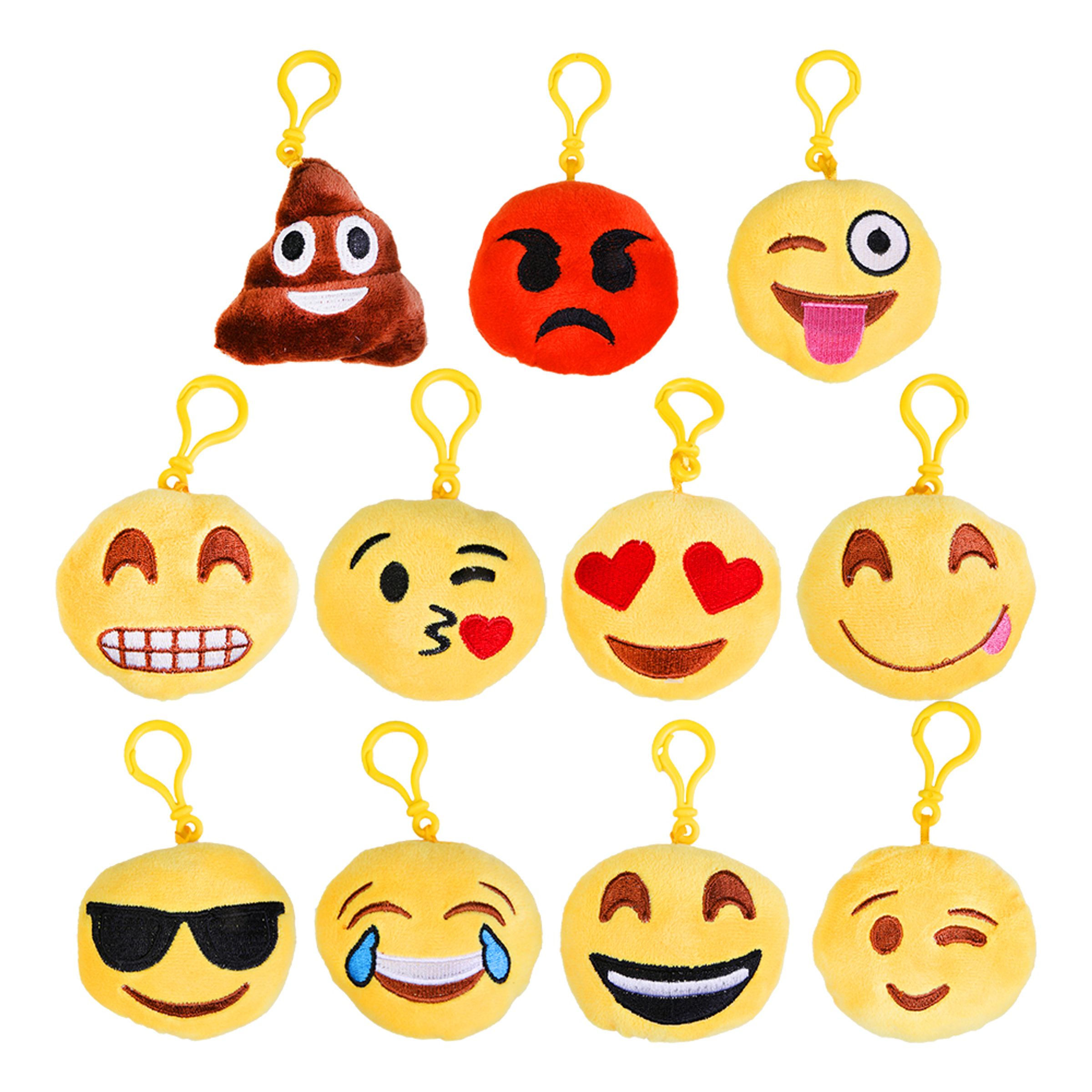 Läs mer om Emoji Nyckelring - 10. Bink