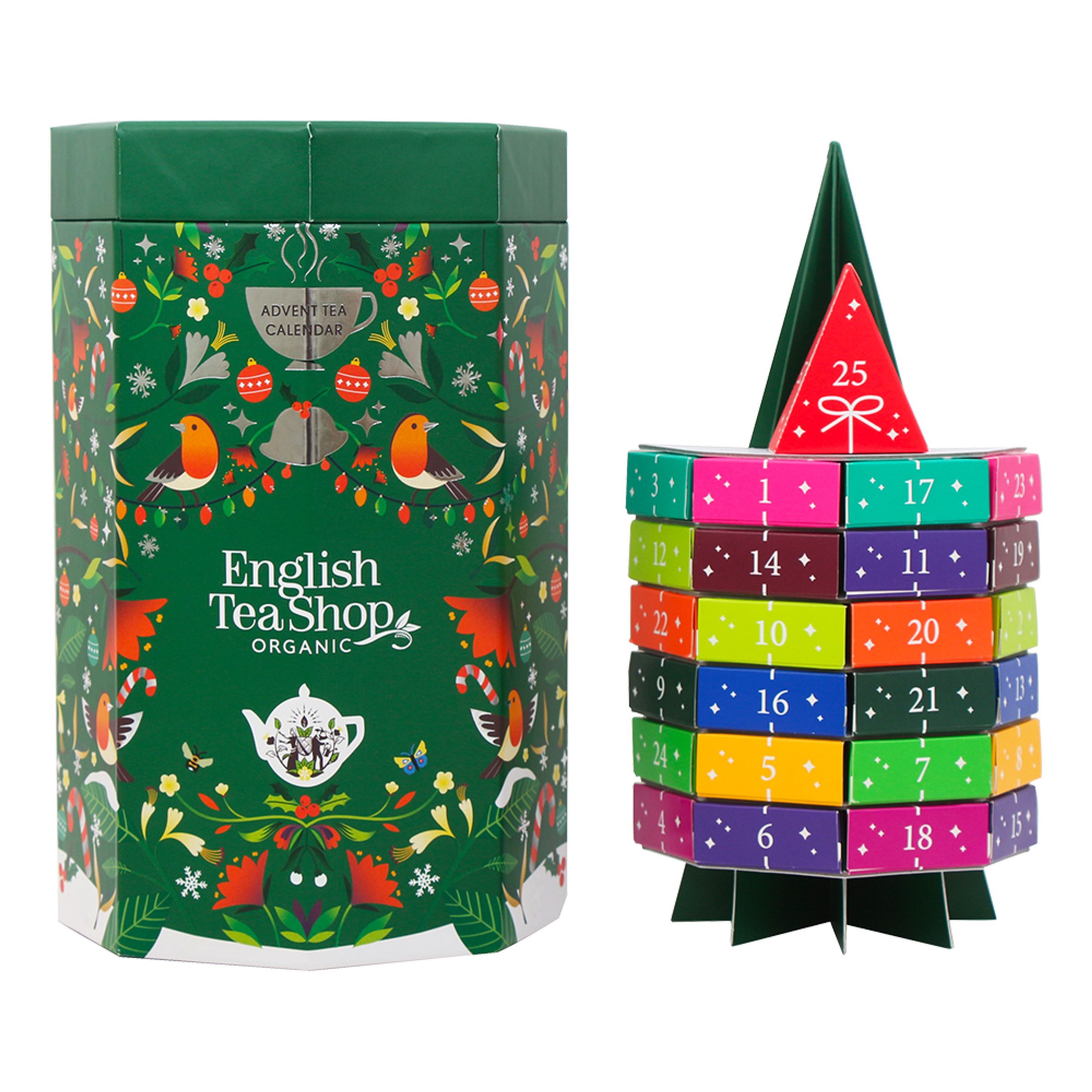 English Tea Shop Julekalender Christmas Tree – 50 gram