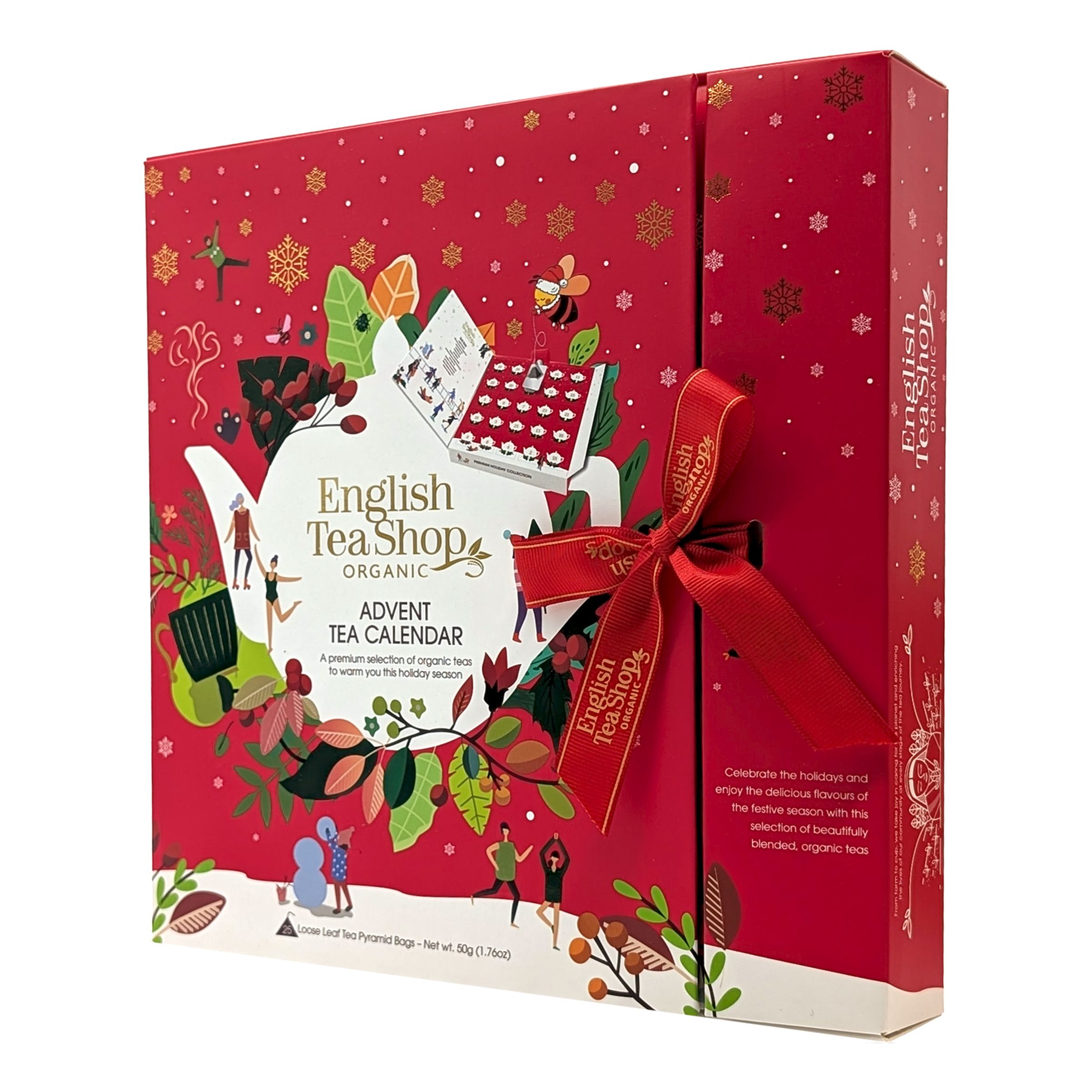 English Tea Shop Bog Santa ØKO Julekalender – 50 gram