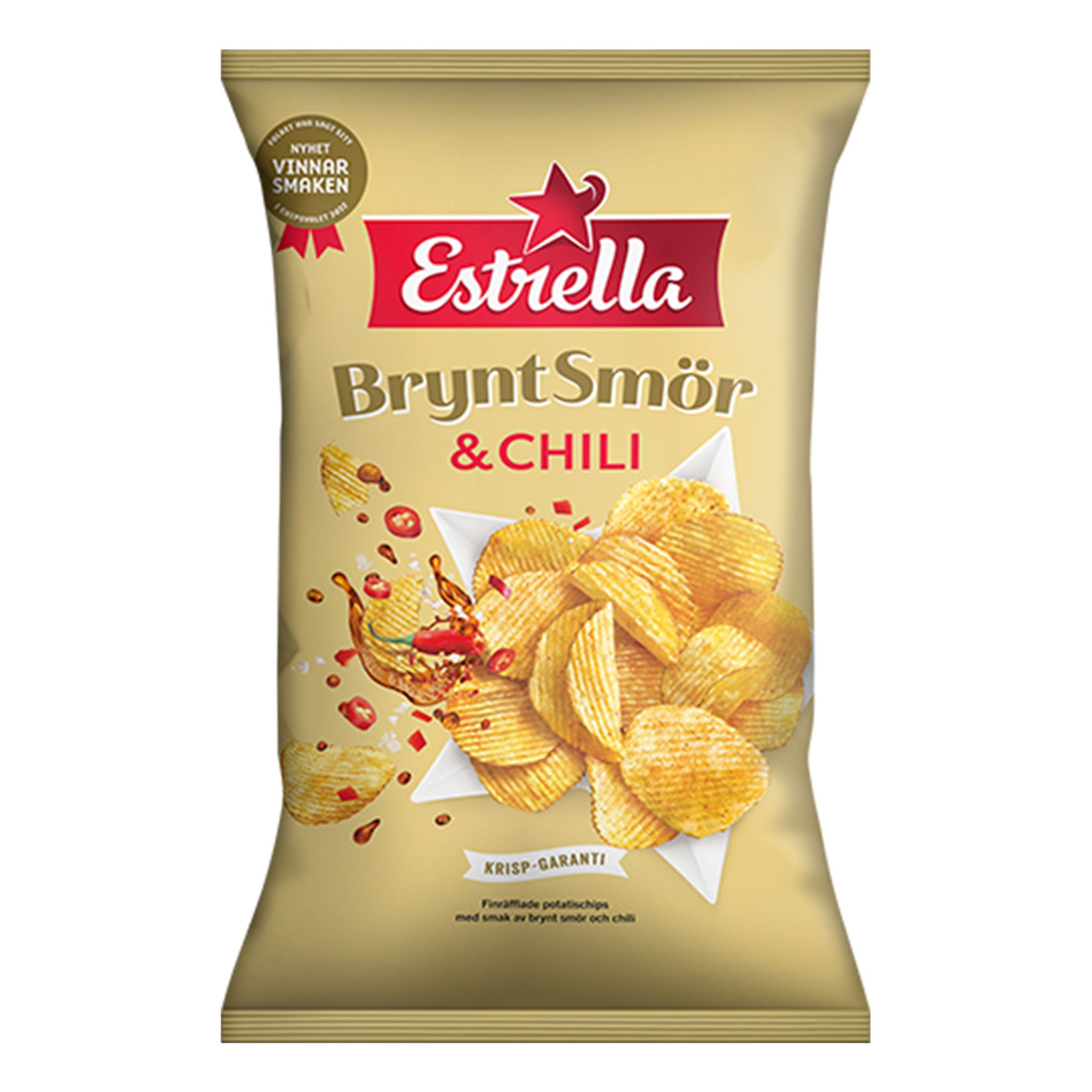 Läs mer om Estrella Brynt Smör & Chili - 175 gram