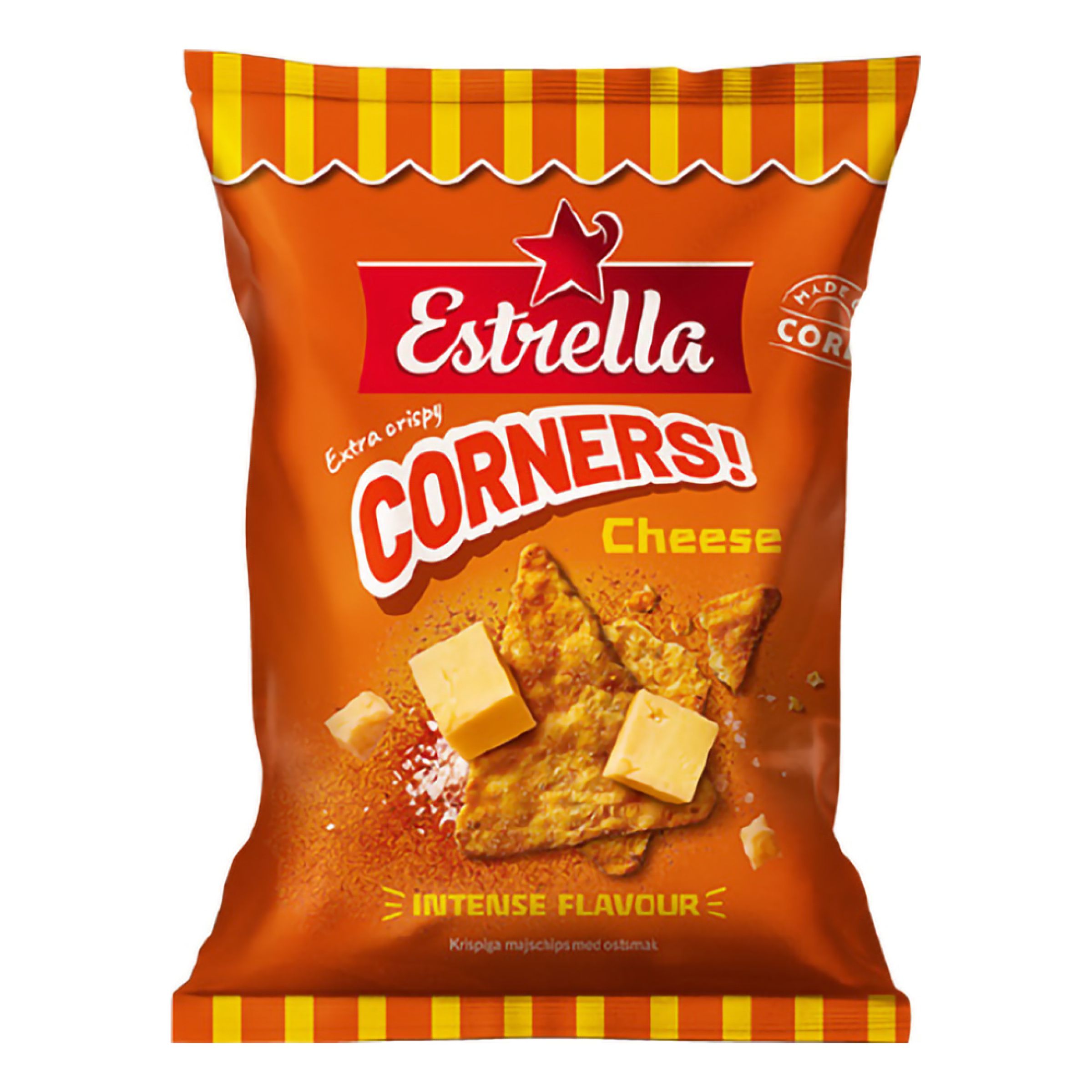 Estrella Corners Cheese - 160 gram | Hem - Godis & Läsk - Snacks - Chips | Party Outlet