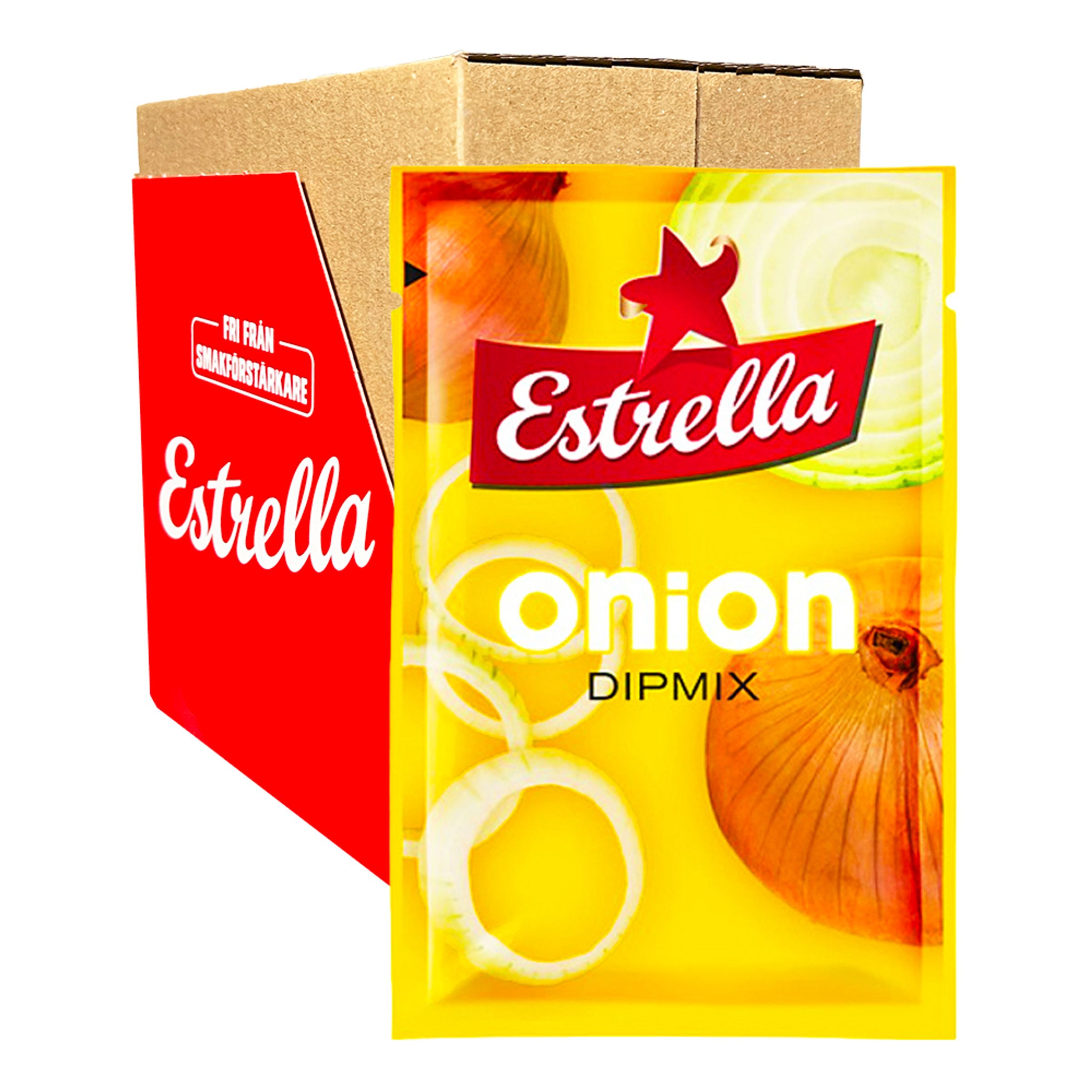 Läs mer om Estrella Dippmix Onion Storpack - 18-pack