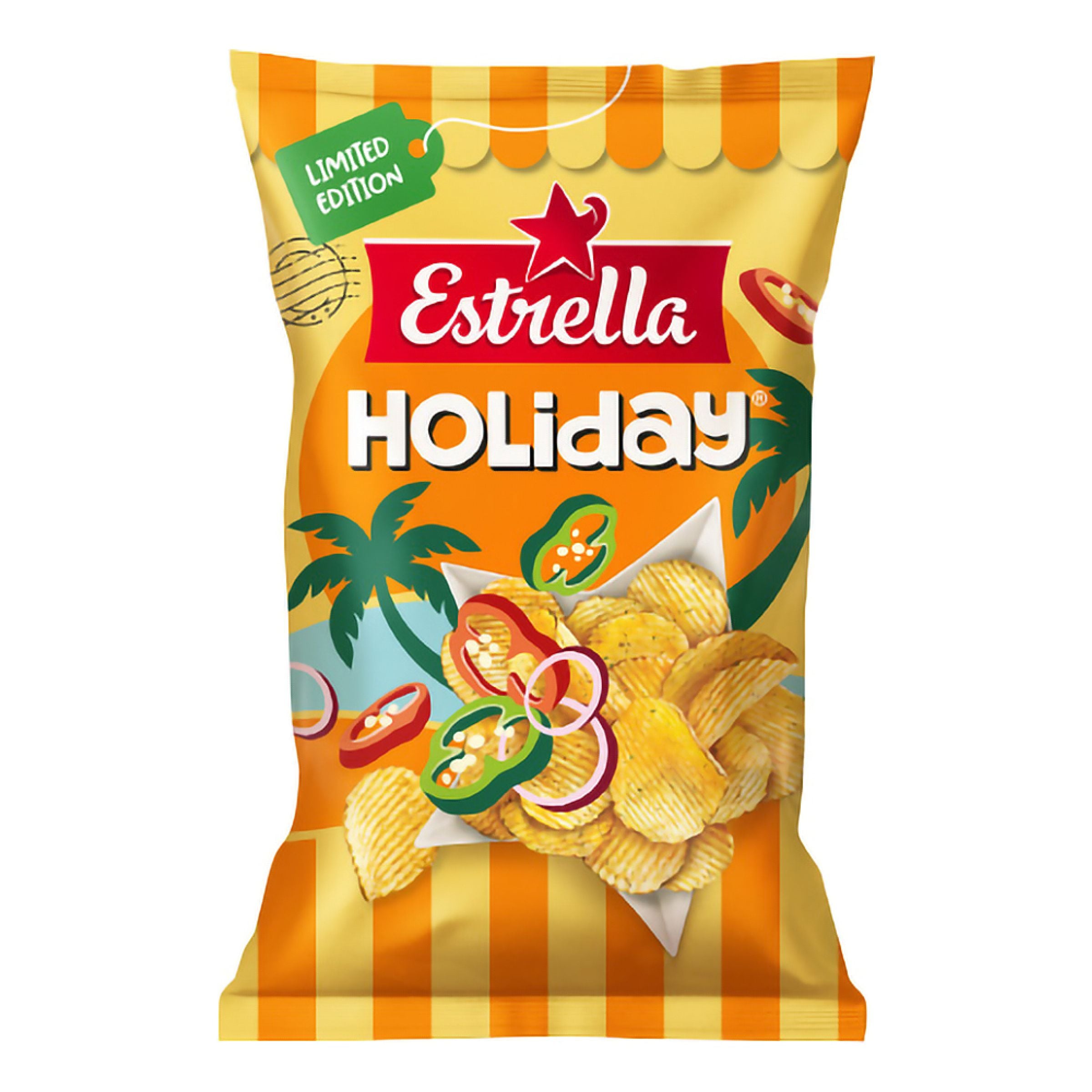 Estrella Holiday Chips - 160 g | Hem - Godis & Läsk - Snacks - Chips | Pryloteket