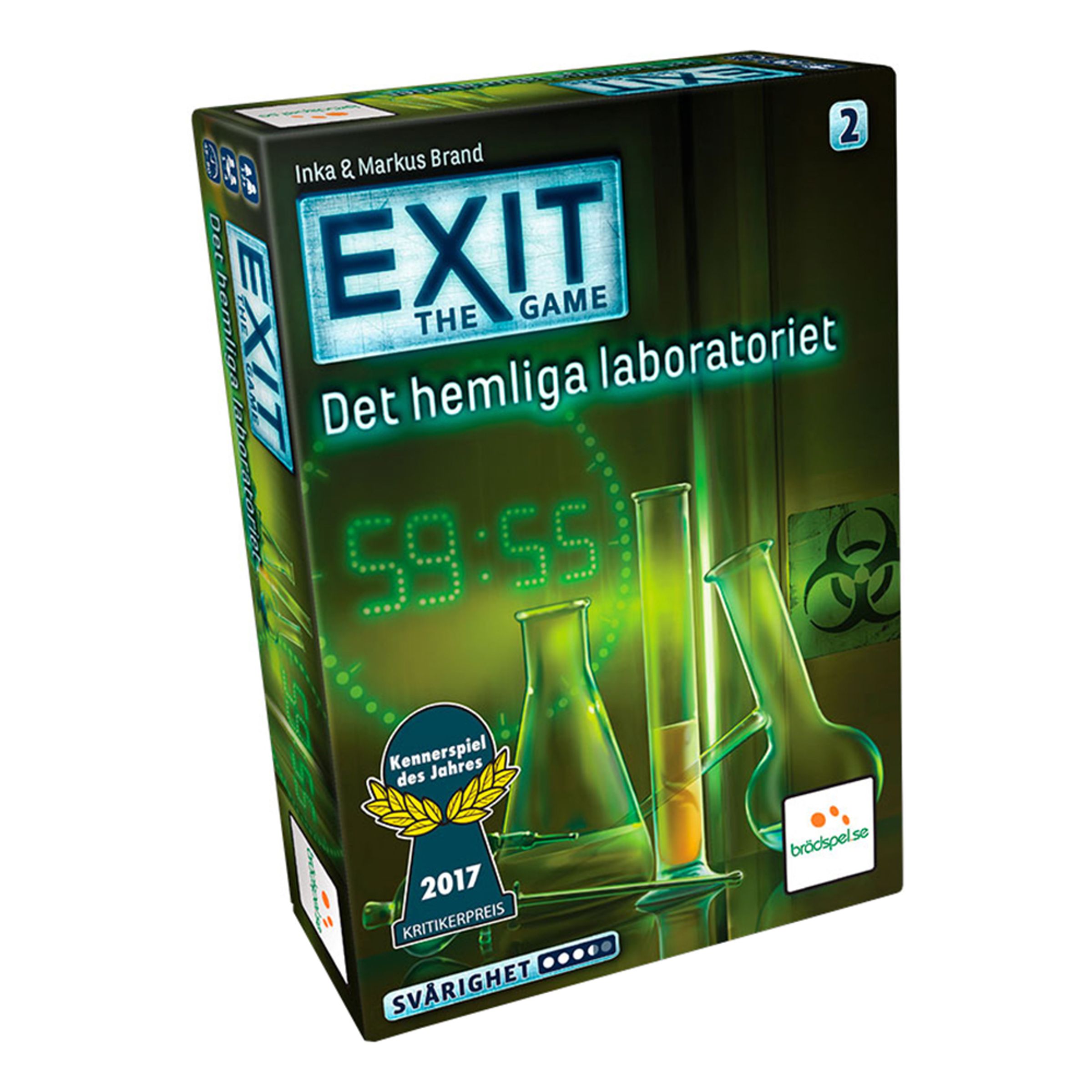 Läs mer om EXIT 2: Det Hemliga Laboratoriet Spel