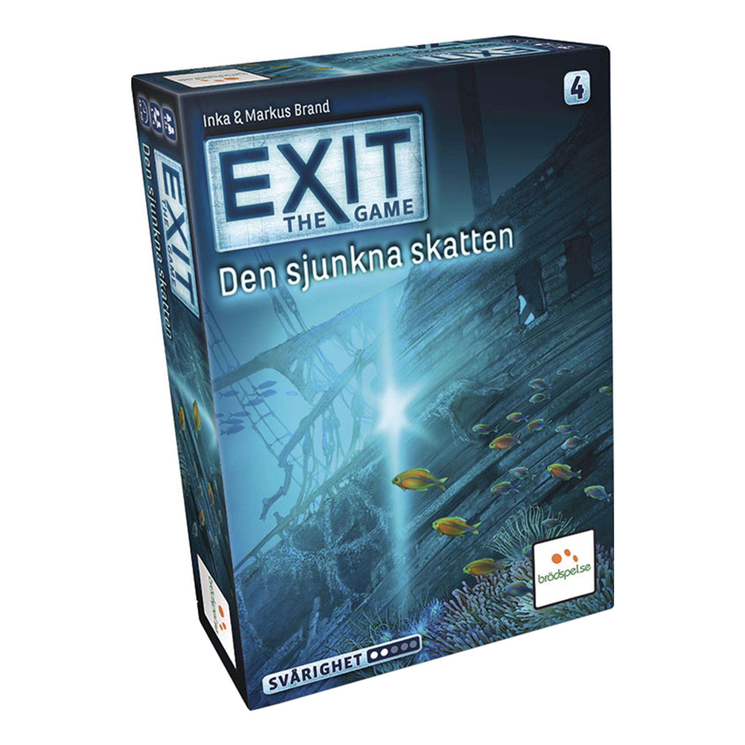 EXIT 4: Den Sjunkna Skatten Spel