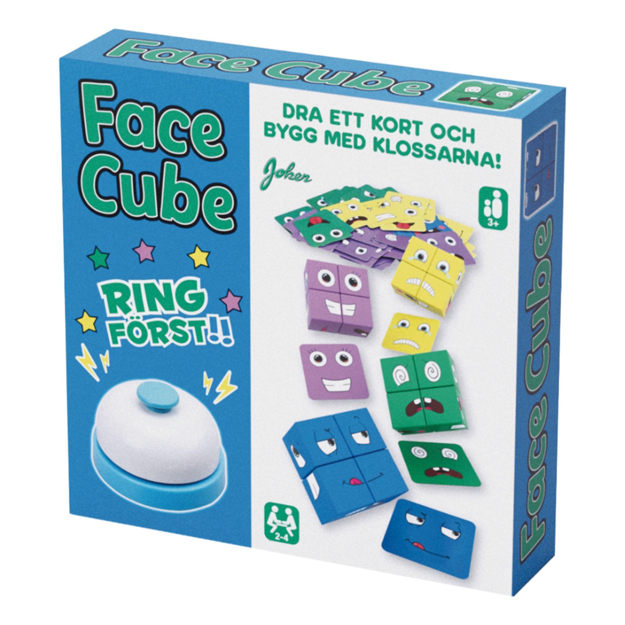 Face Cube Spel | Hem - Roliga Prylar - Spel & Lek - Sällskapsspel | Maskeradspecialisten