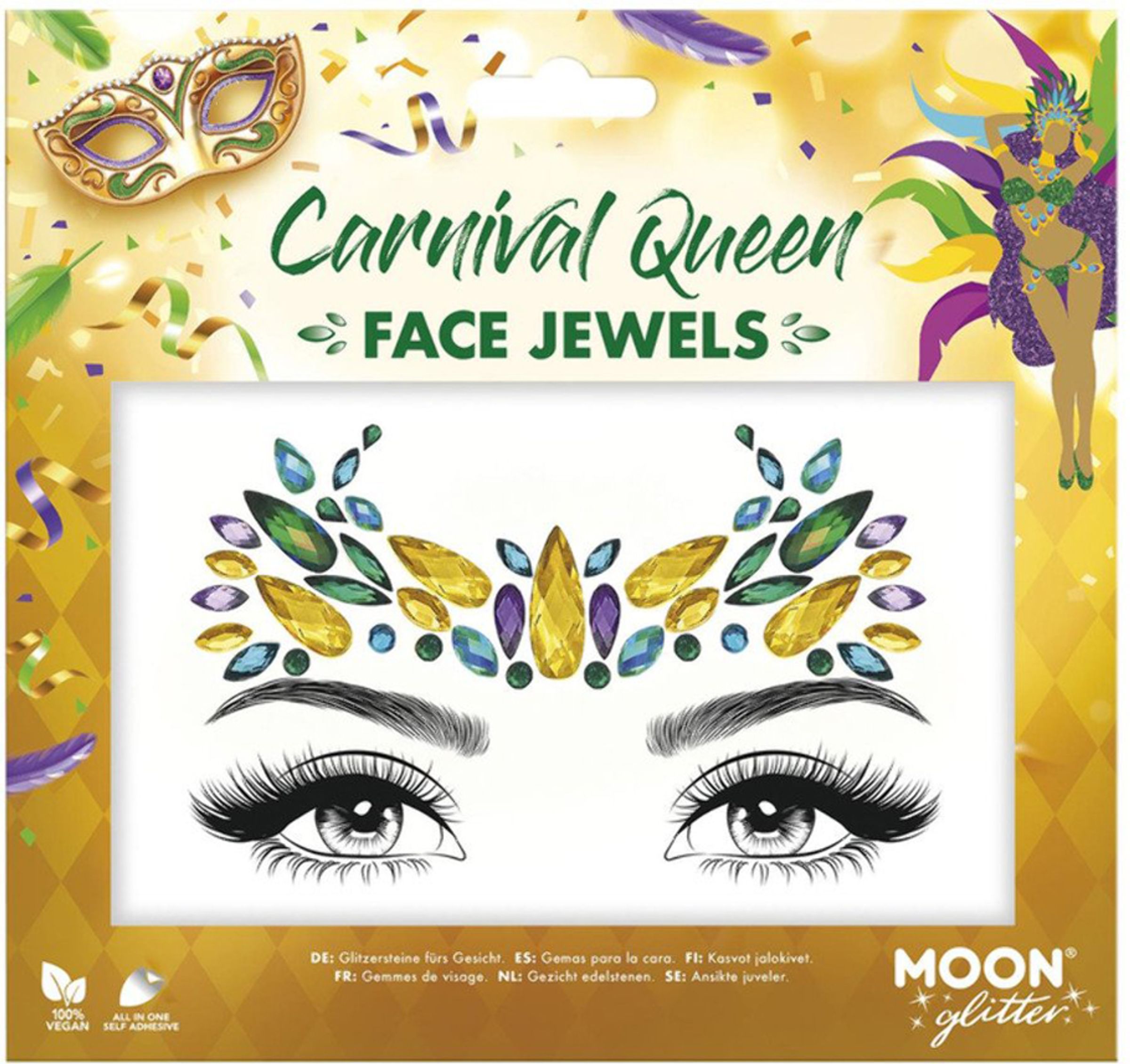 Läs mer om Face Jewels Carnival Queen