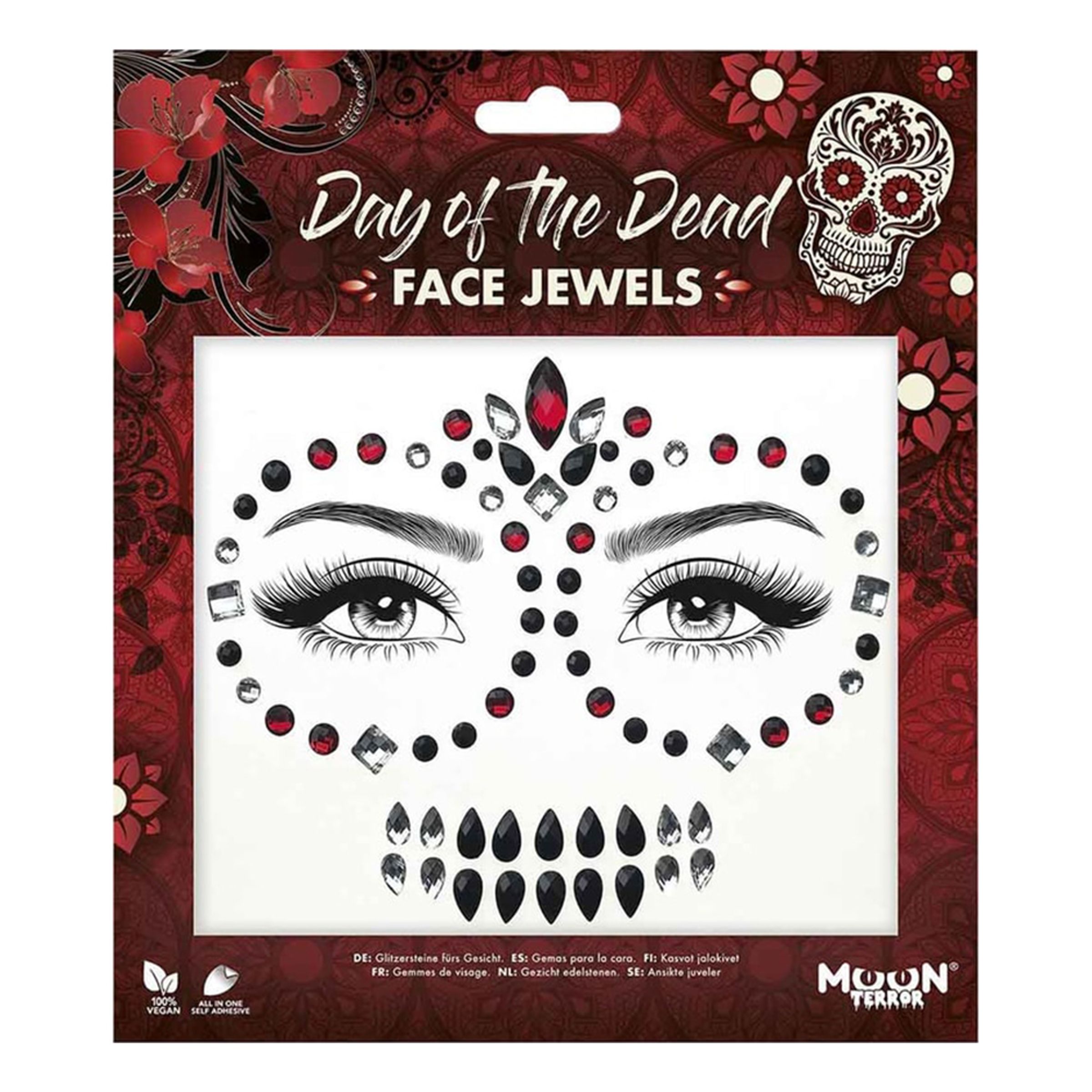 Läs mer om Face Jewels Day of the Dead