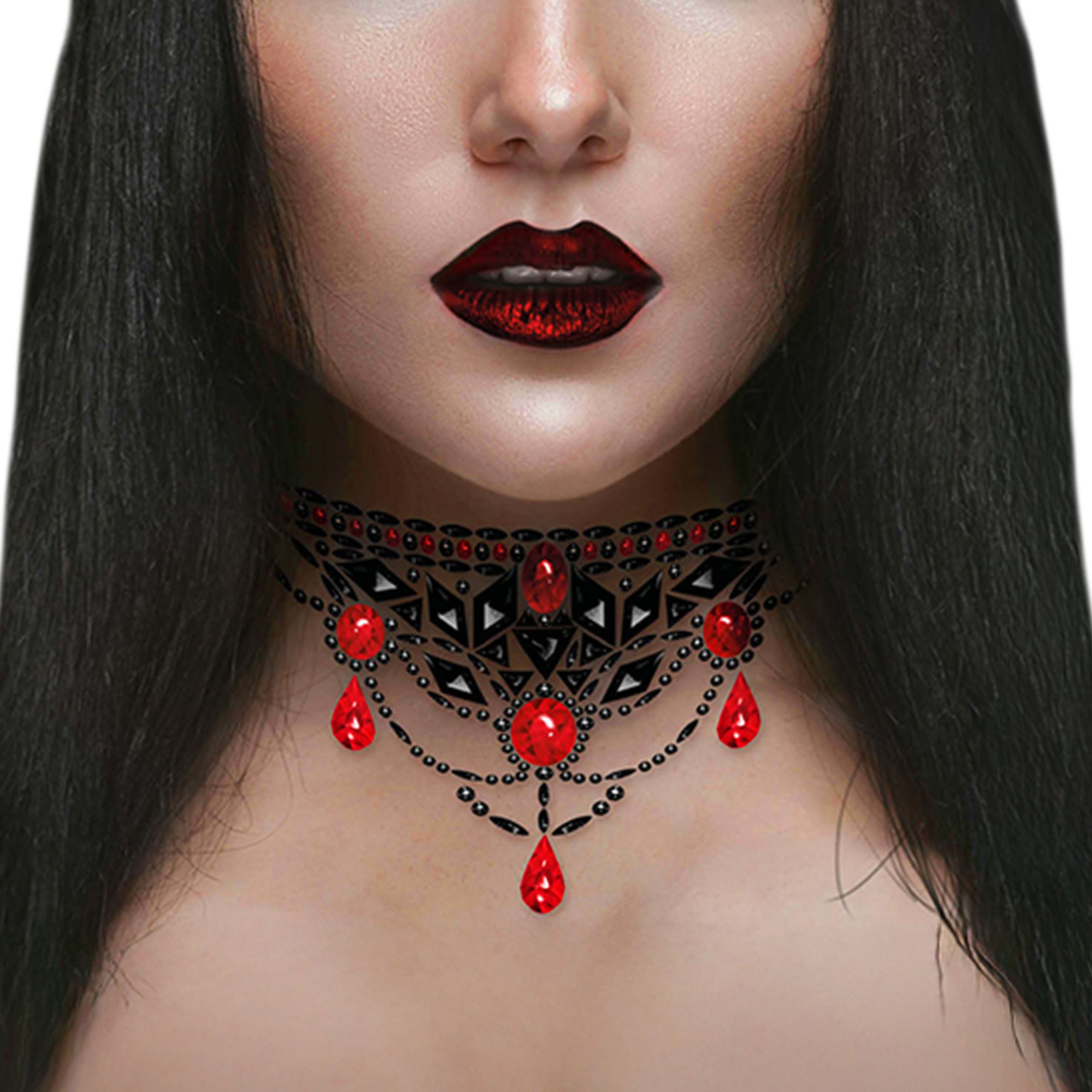 Face Jewels Gothic | Hem - Teman - Evenemang - Festival | Pryloteket