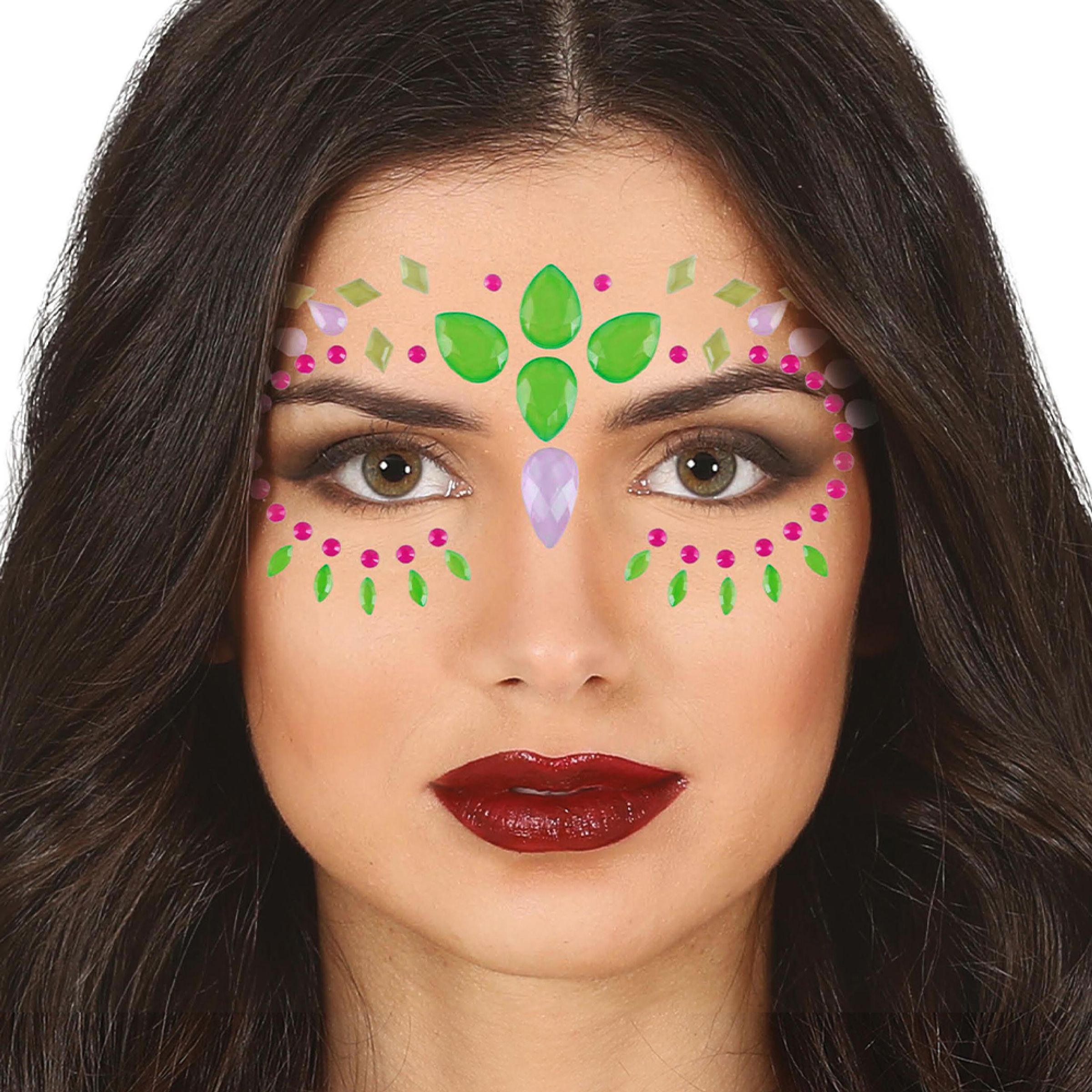 Face Jewels Neon | Hem - Teman - Evenemang - Festival | Pryloteket