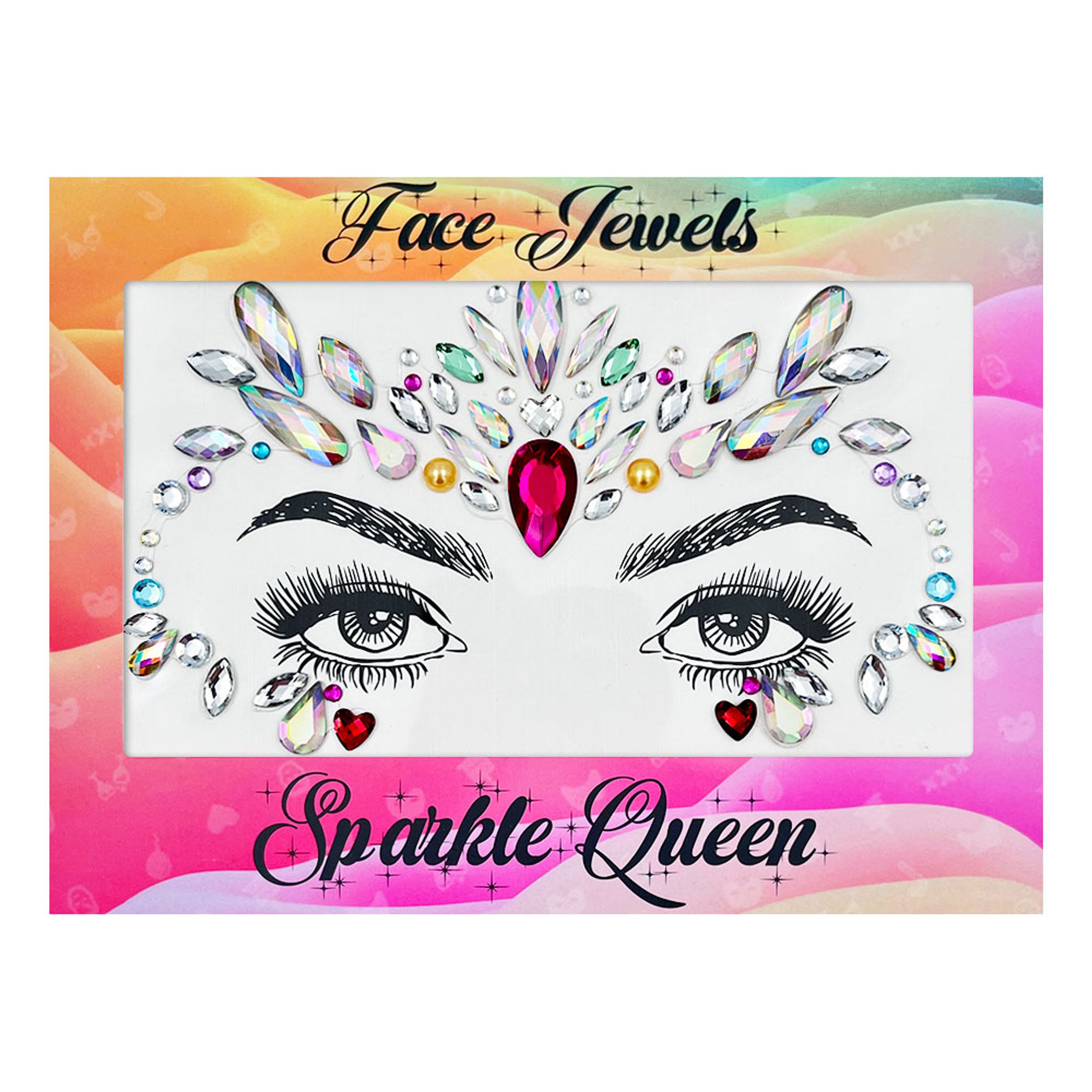 Face Jewels Sparkle Queen Jojjo