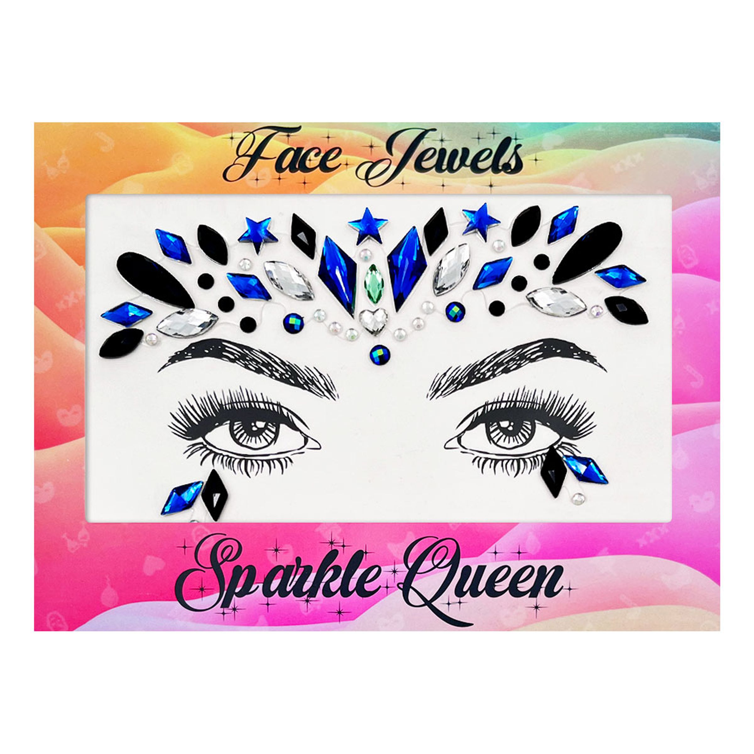 Face Jewels Sparkle Queen Jonna