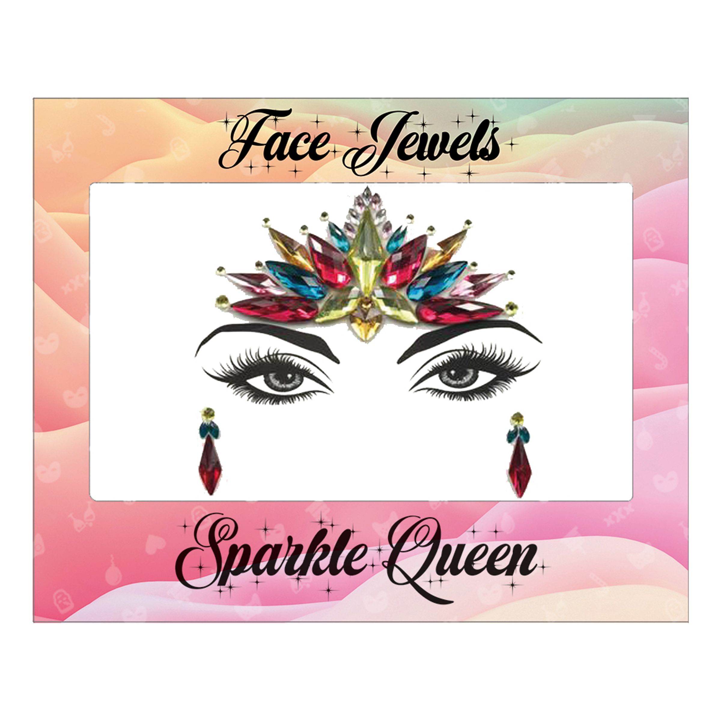 Face Jewels Sparkle Coco | Hem//Teman//Evenemang//Festival | PartyOutlet