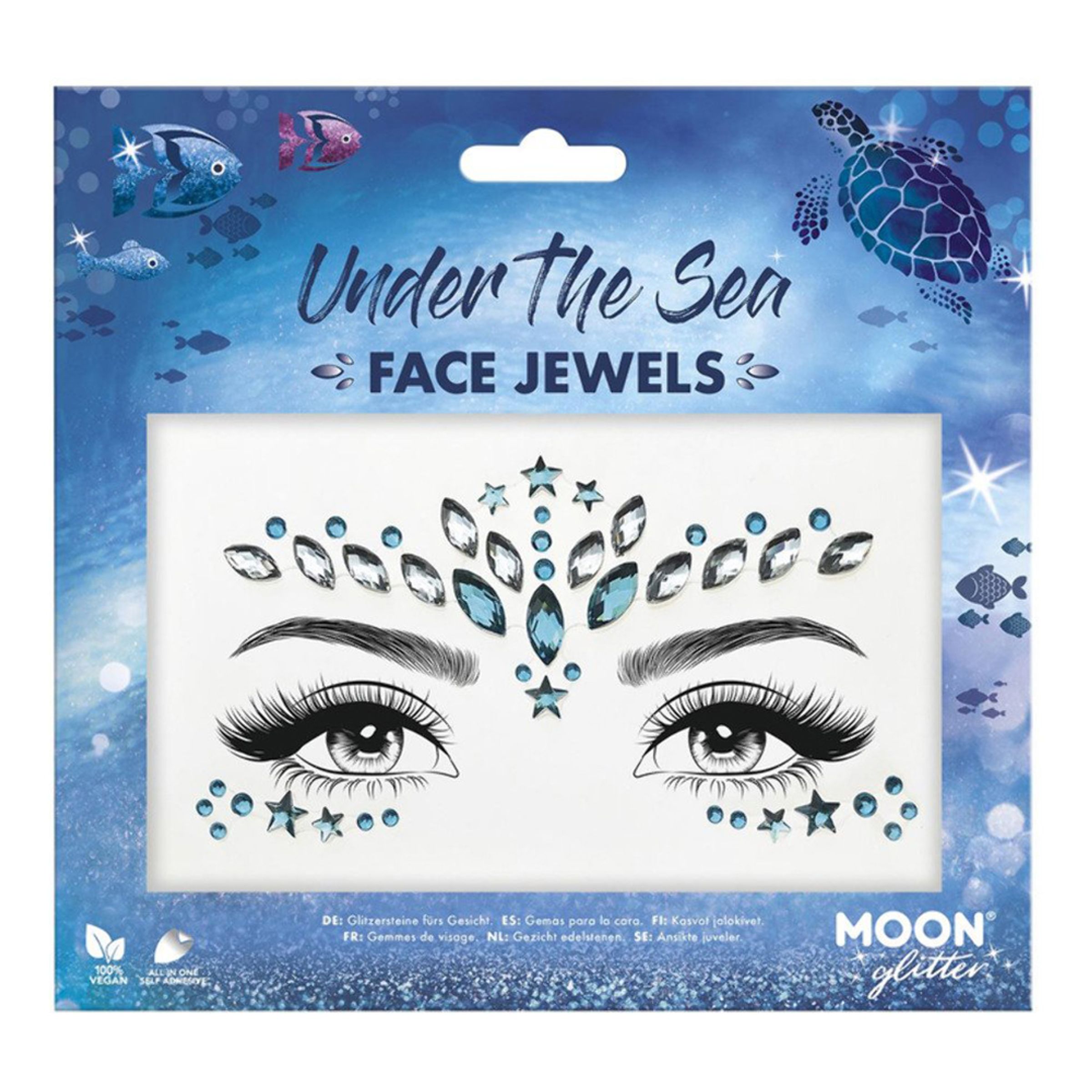 Face Jewels Under The Sea
