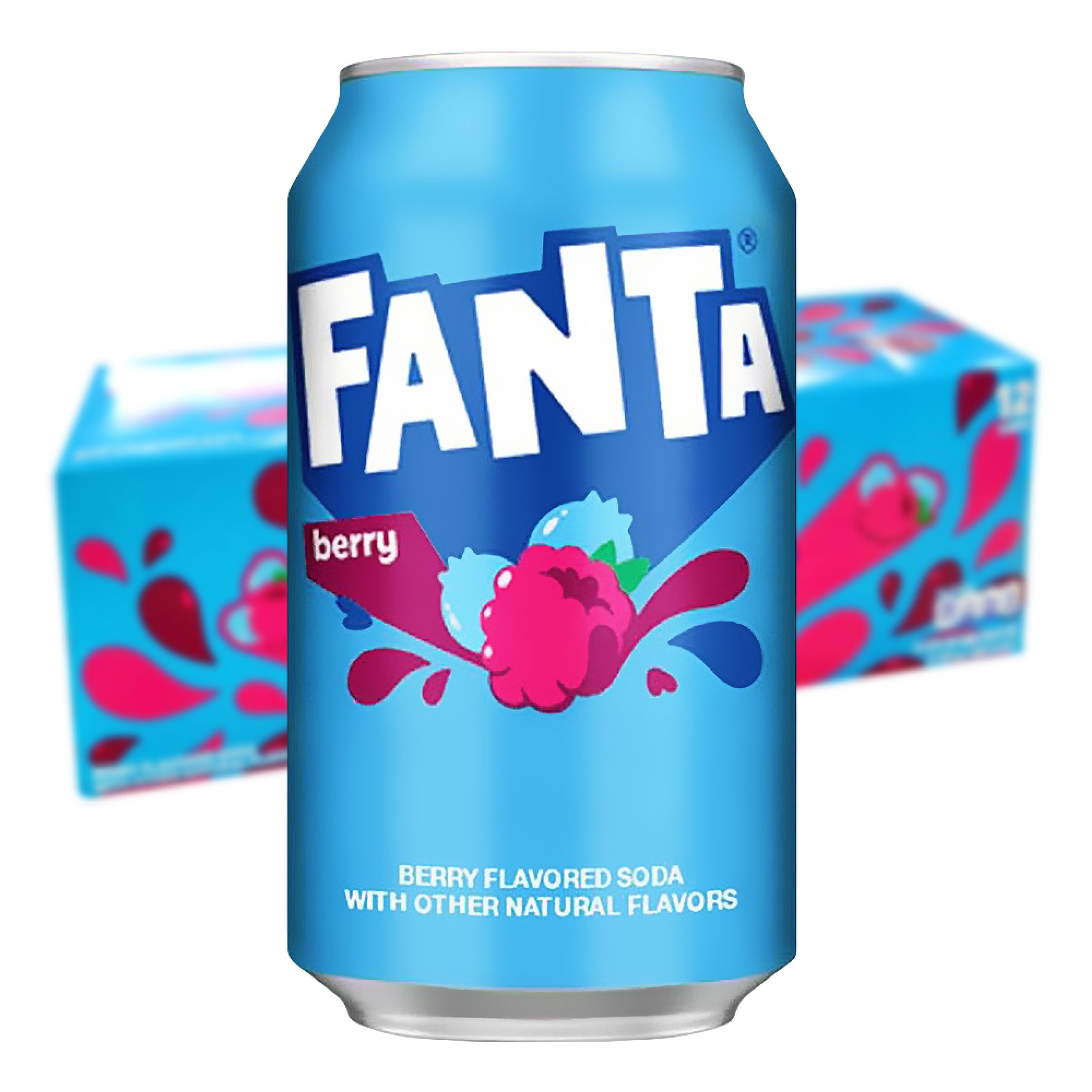 Fanta Berry - 12-pack | Hem - Godis & LĂ€sk - Dryck - LĂ€sk | Pryloteket