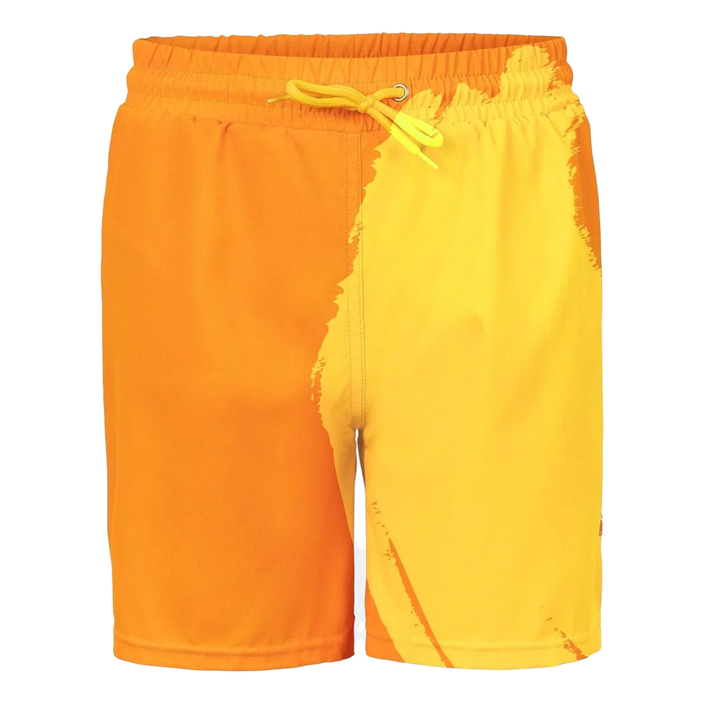 Färgskiftande Badshorts för Barn Orange/Gul - Small