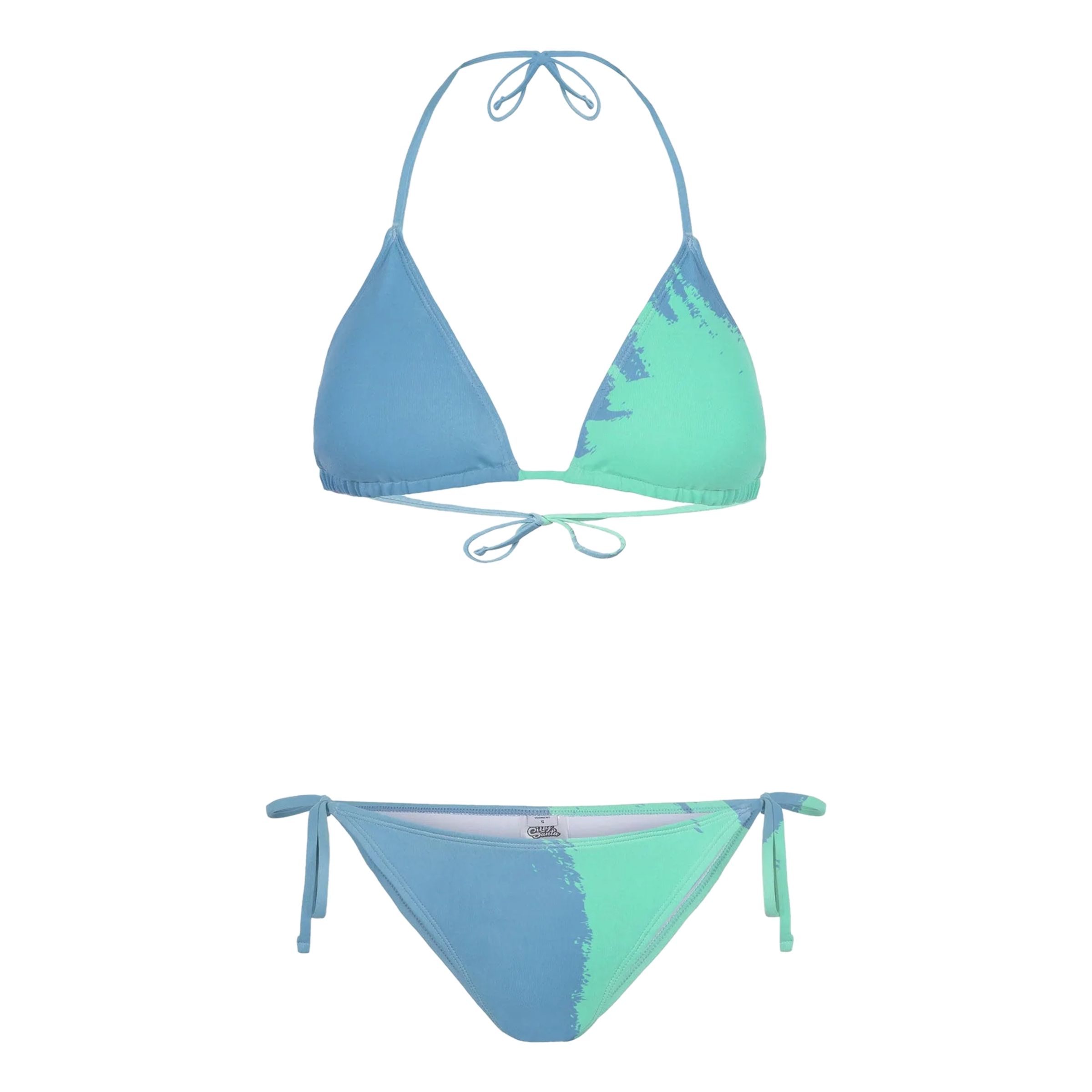 Färgskiftande Bikini Blå/Grön - X-Large