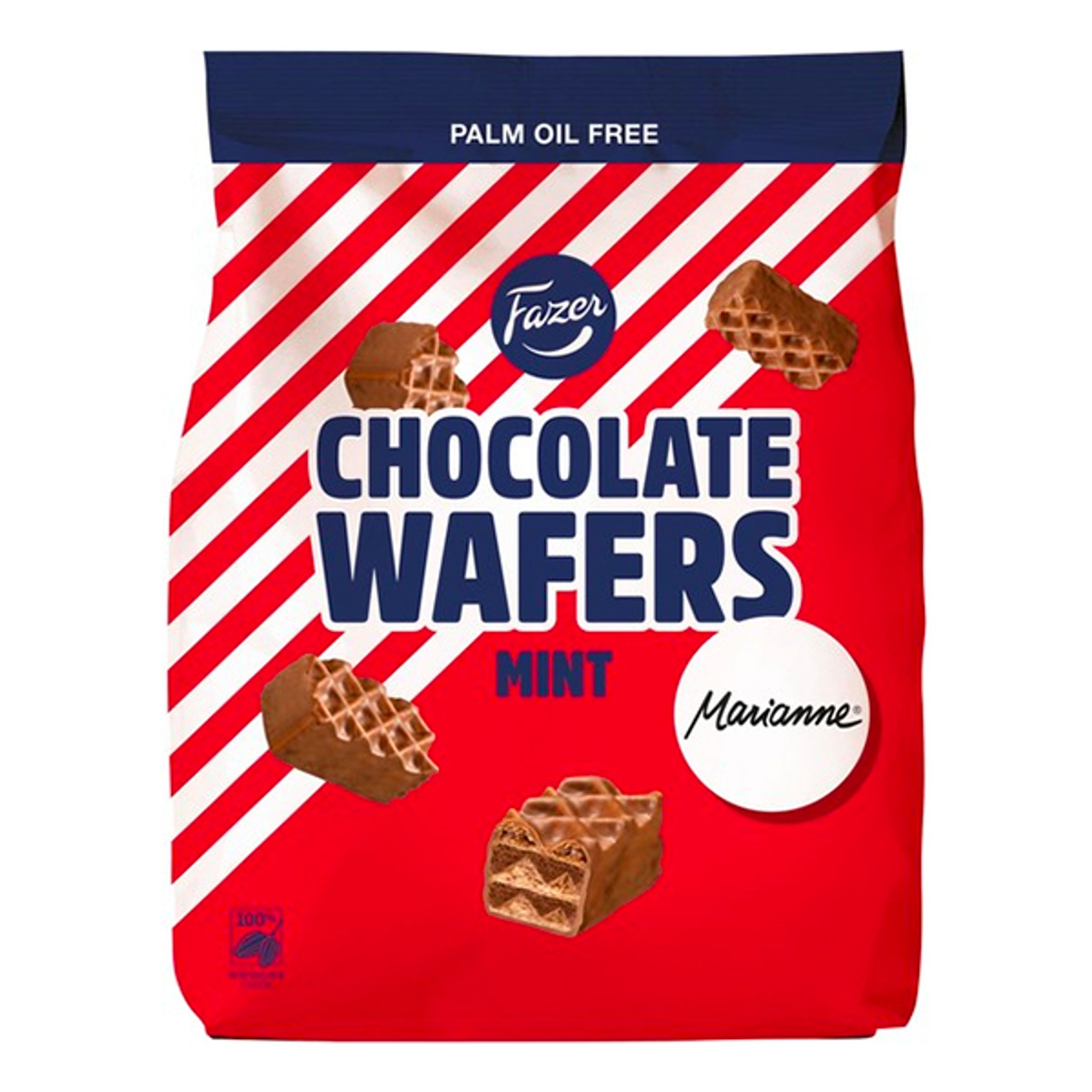 Läs mer om Fazer Choco Wafer Marianne - 175 gram