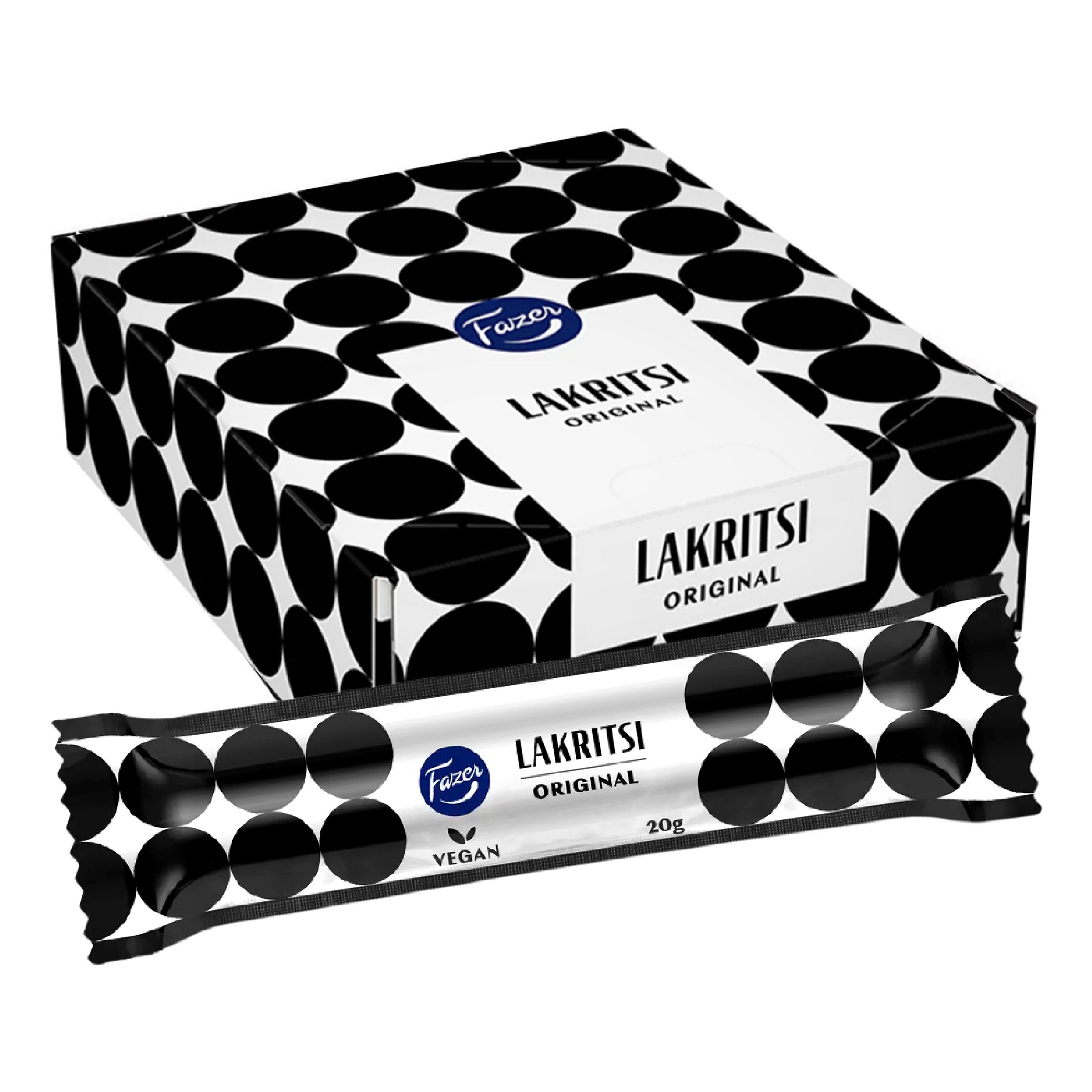 Fazer Lakritsi Original Stang Økonomipakke - 30-pak