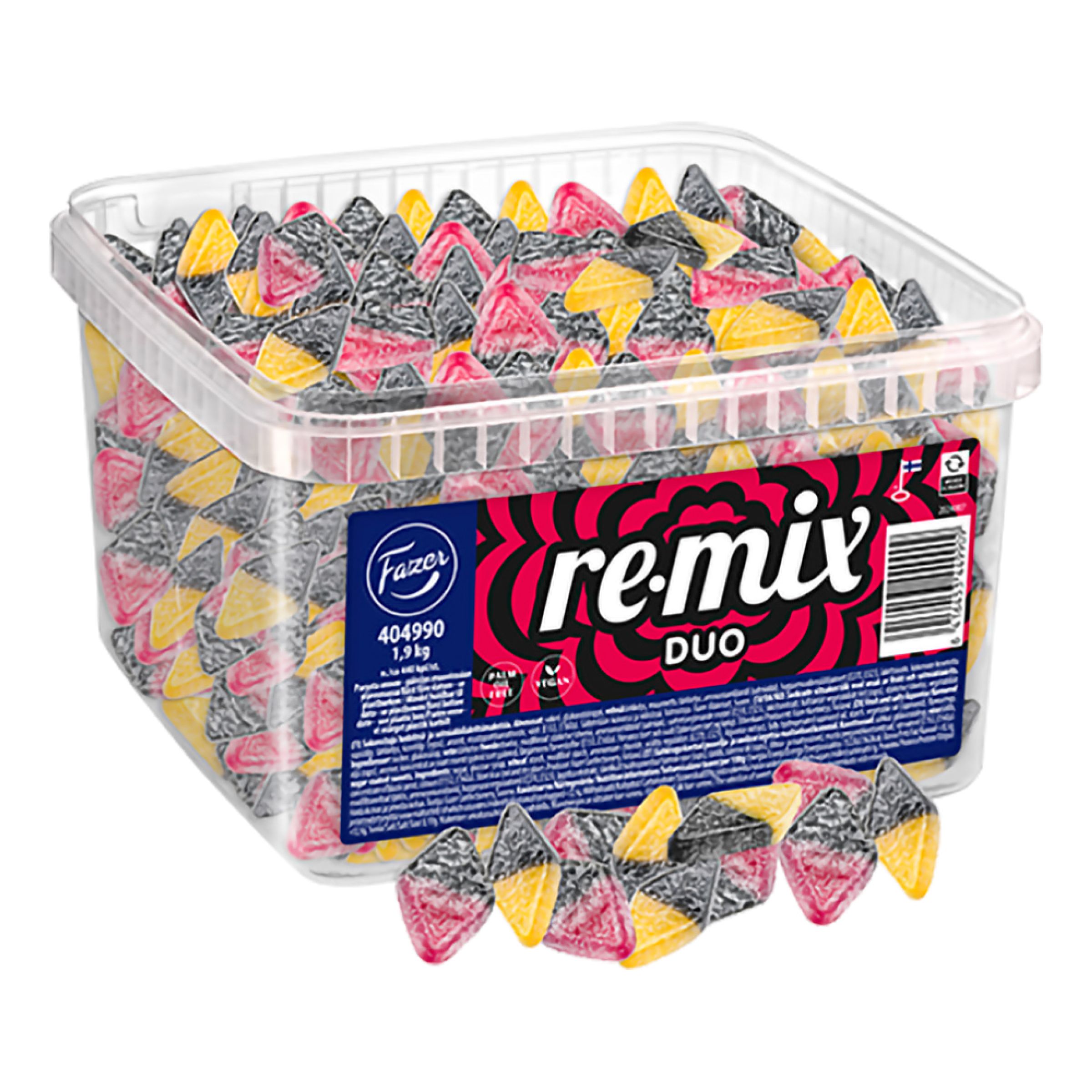 Fazer Remix Duo Storpack - 1,9 kg | Hem - Godis & Läsk - Godis - Lakrits | Party Outlet