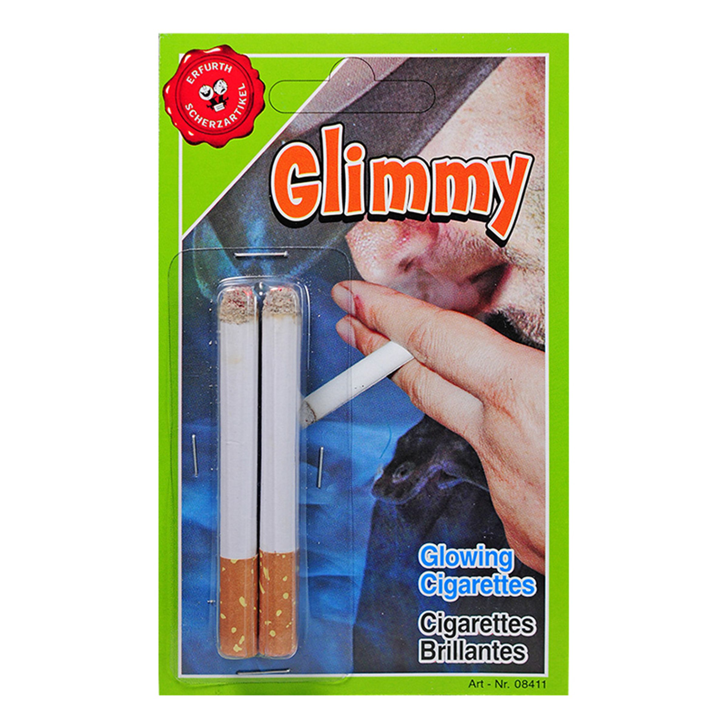 Fejkcigaretter med Glöd - 2-pack