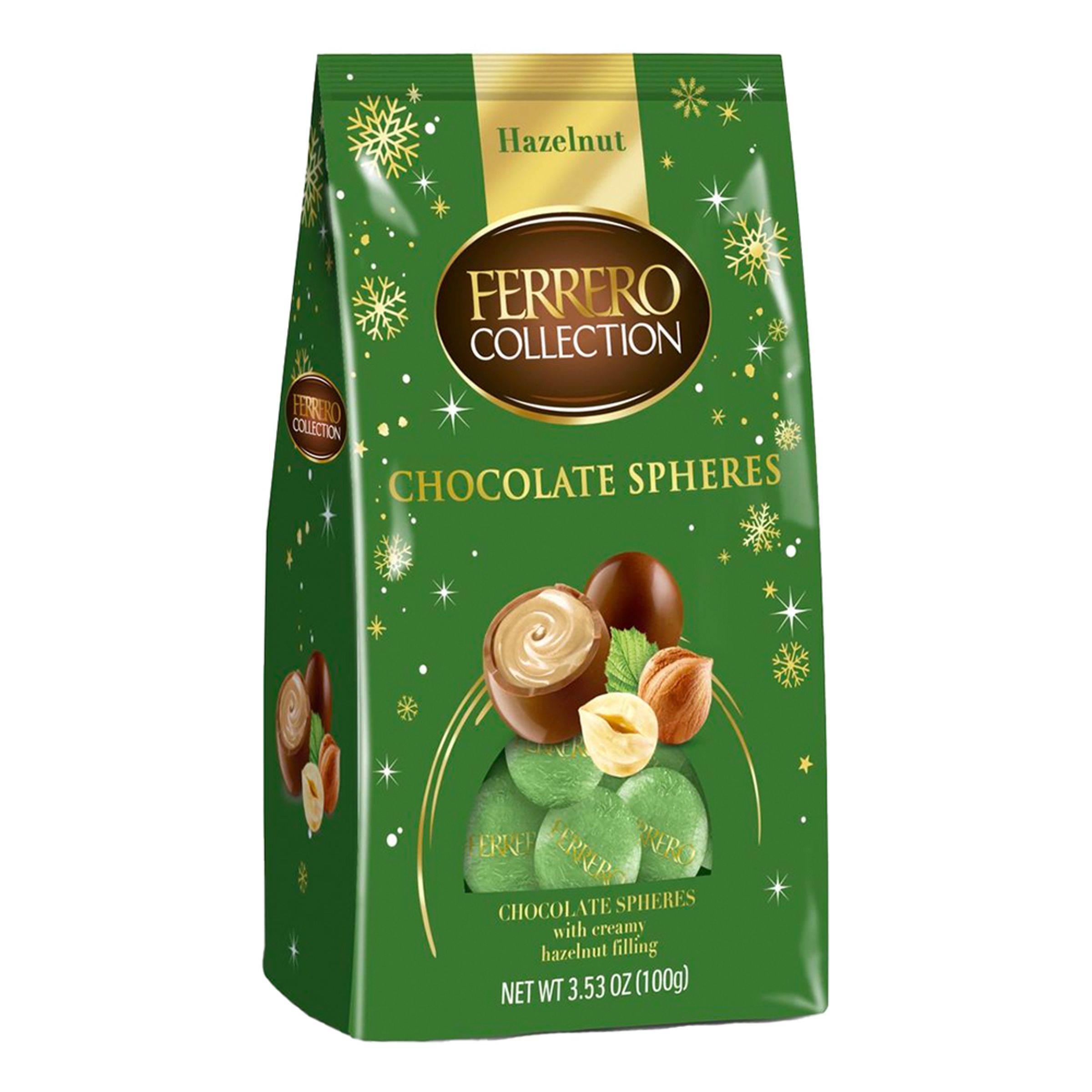 Läs mer om Ferrero Collection Chocolate Spheres Hazelnut - 100 gram