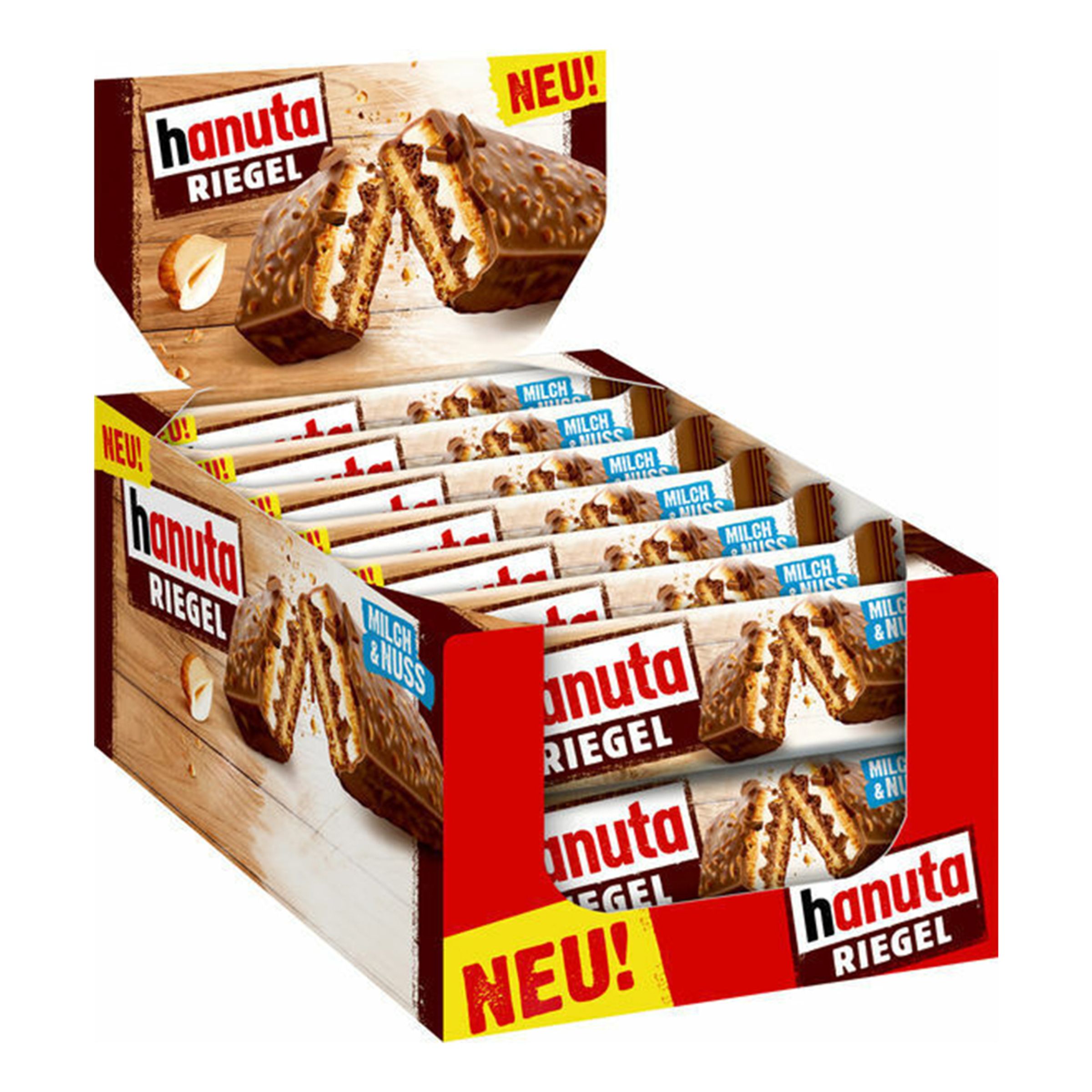 Ferrero Hanuta Riegel Storpack - 14-pack