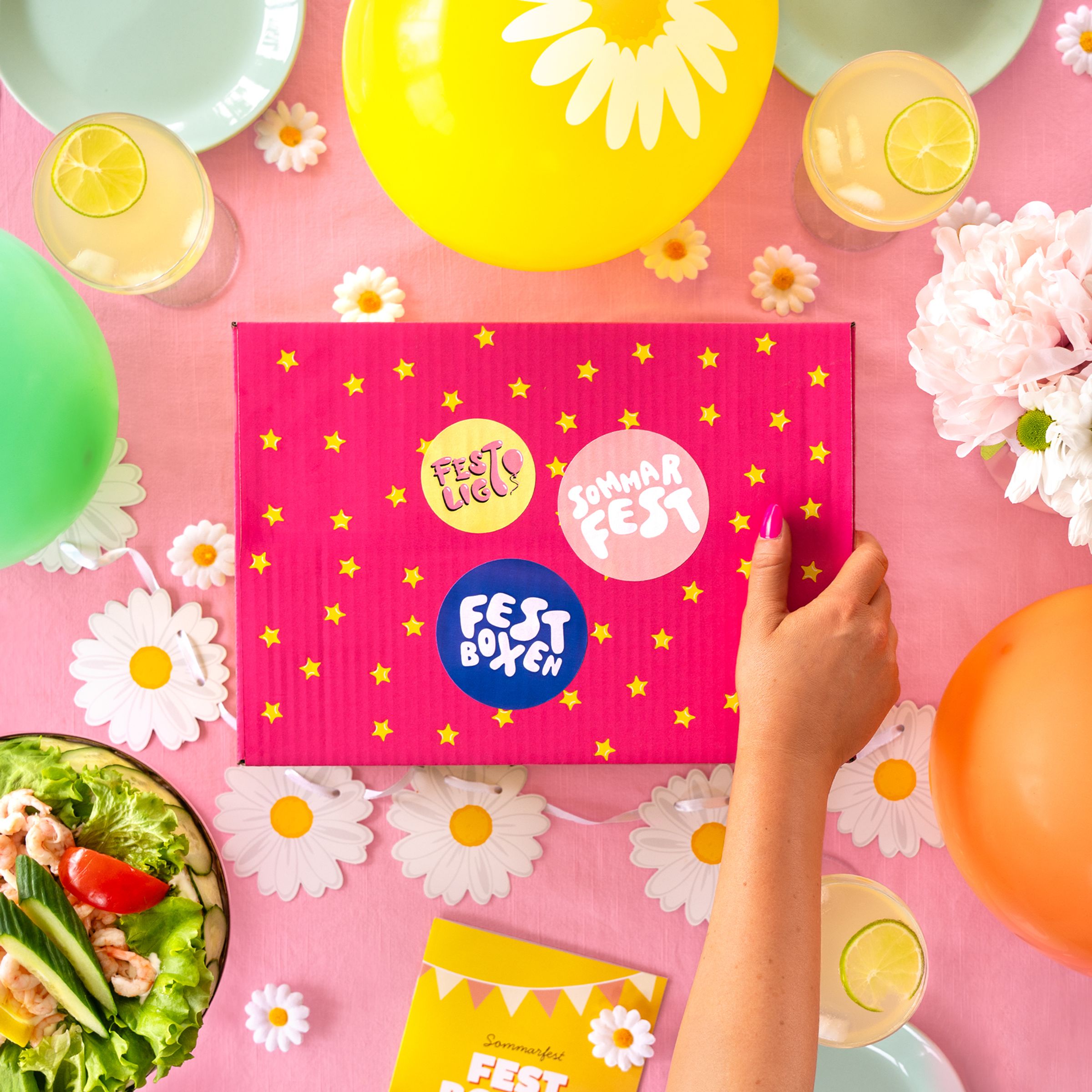 Festboxen Sommarfest | Hem - Teman - Festteman - Sommarfest | Pryloteket