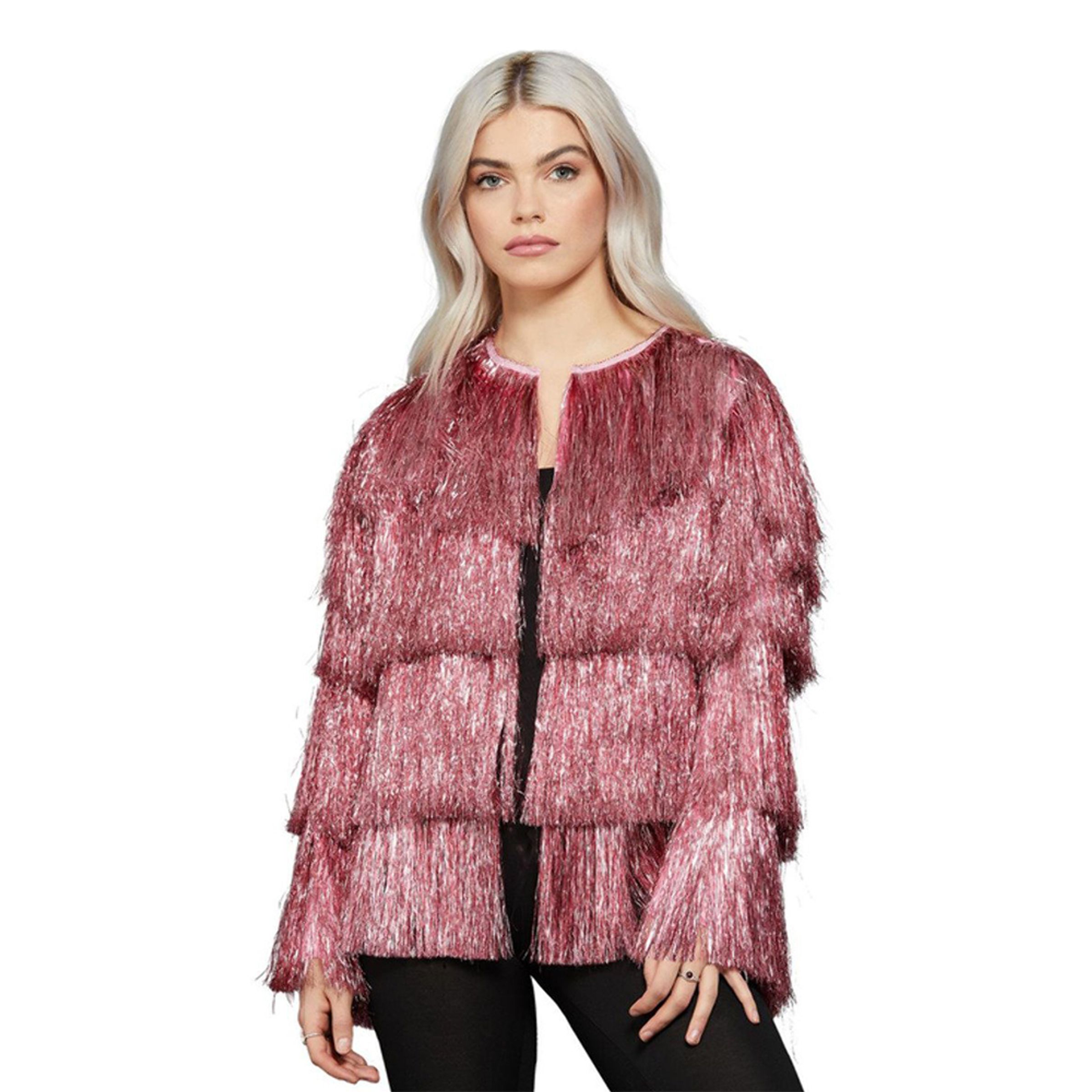 Festivaljacka Glitter Rosa - Large/X-Large