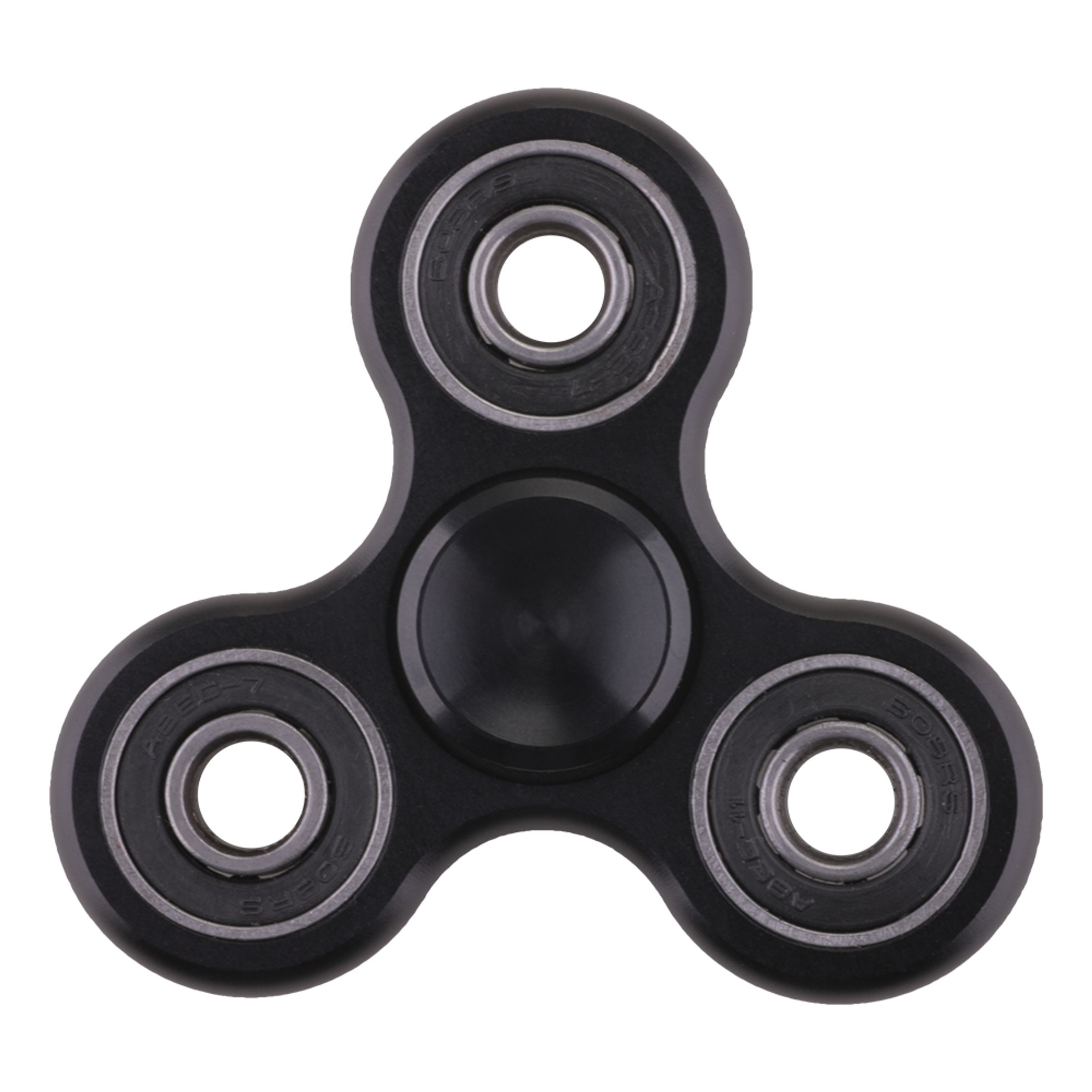 Fidget Spinner Aluminium - Svart