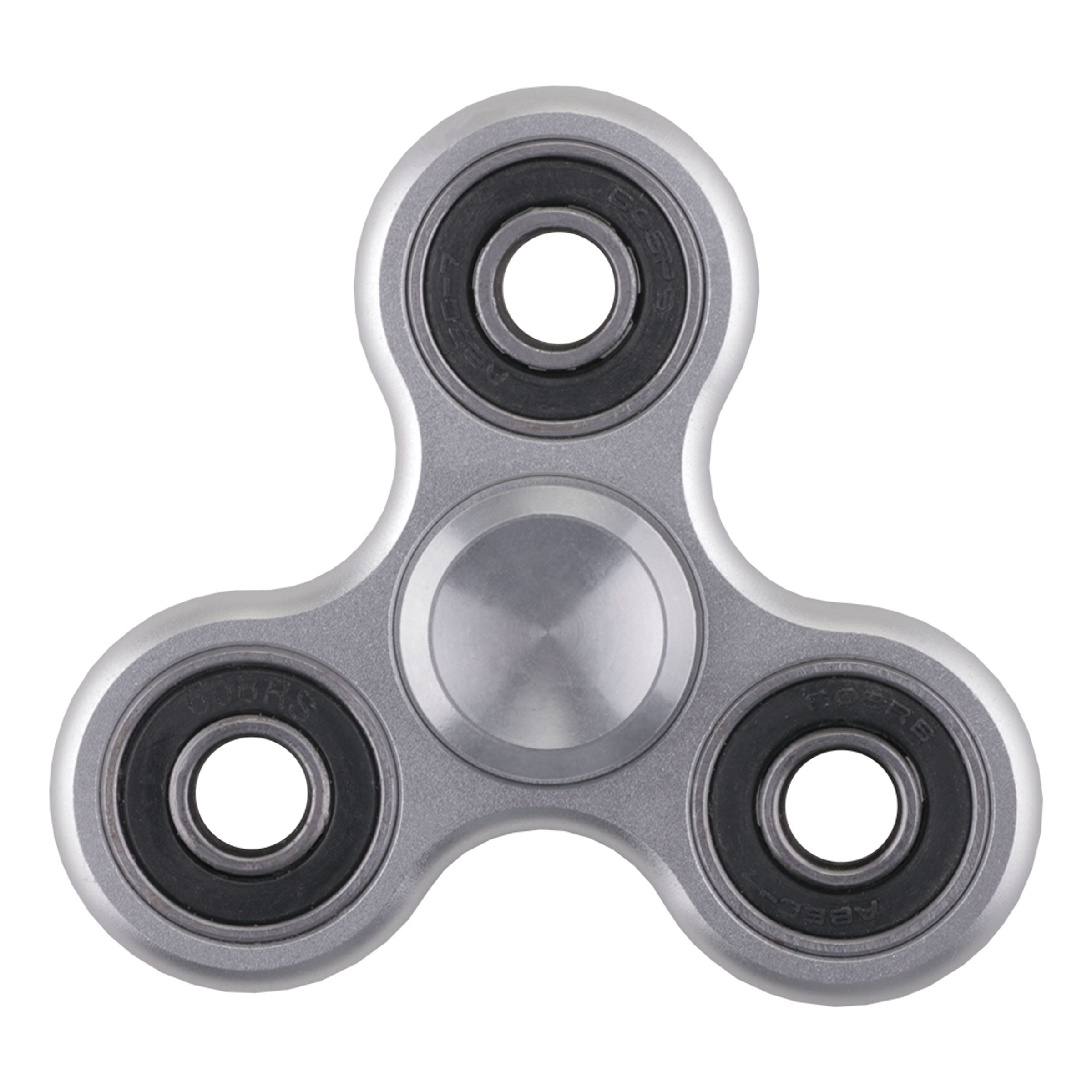 Läs mer om Fidget Spinner Aluminium - Silver