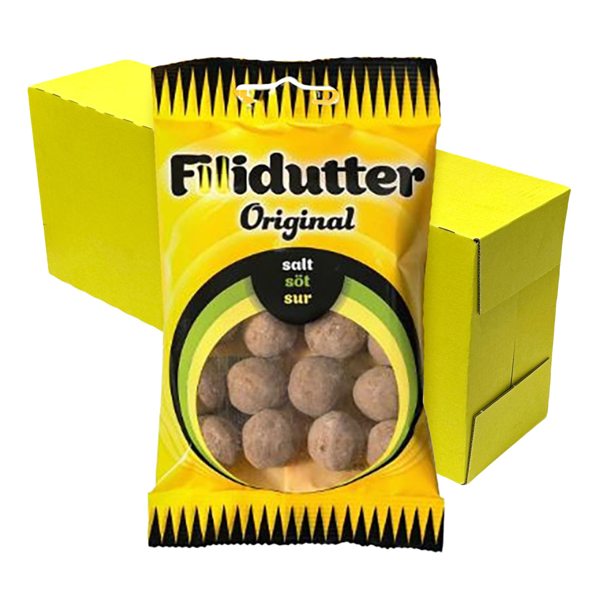 Filidutter Original Storpack - 20-pack | Hem - Godis & Läsk - Godis - Retrogodis | Maskeradspecialisten