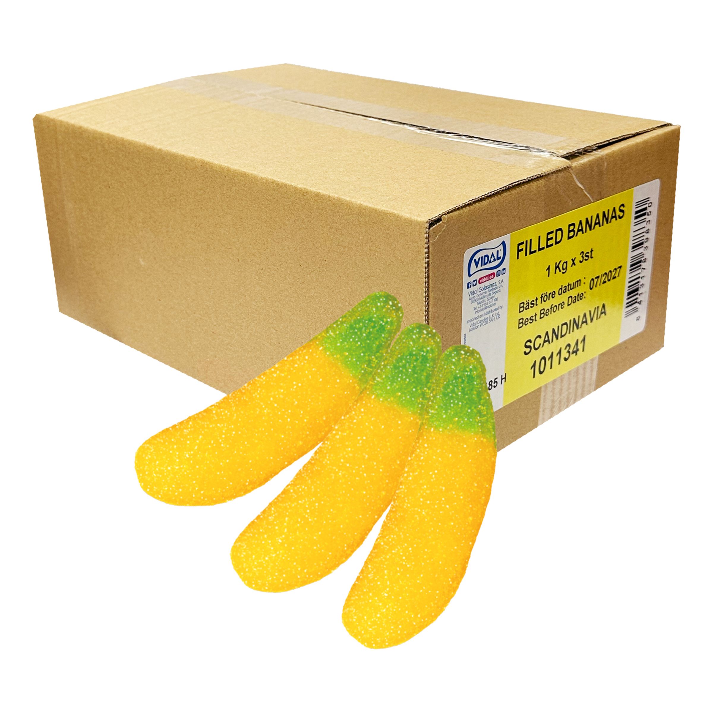 Filled Bananas Økonomipakke - 3 kg
