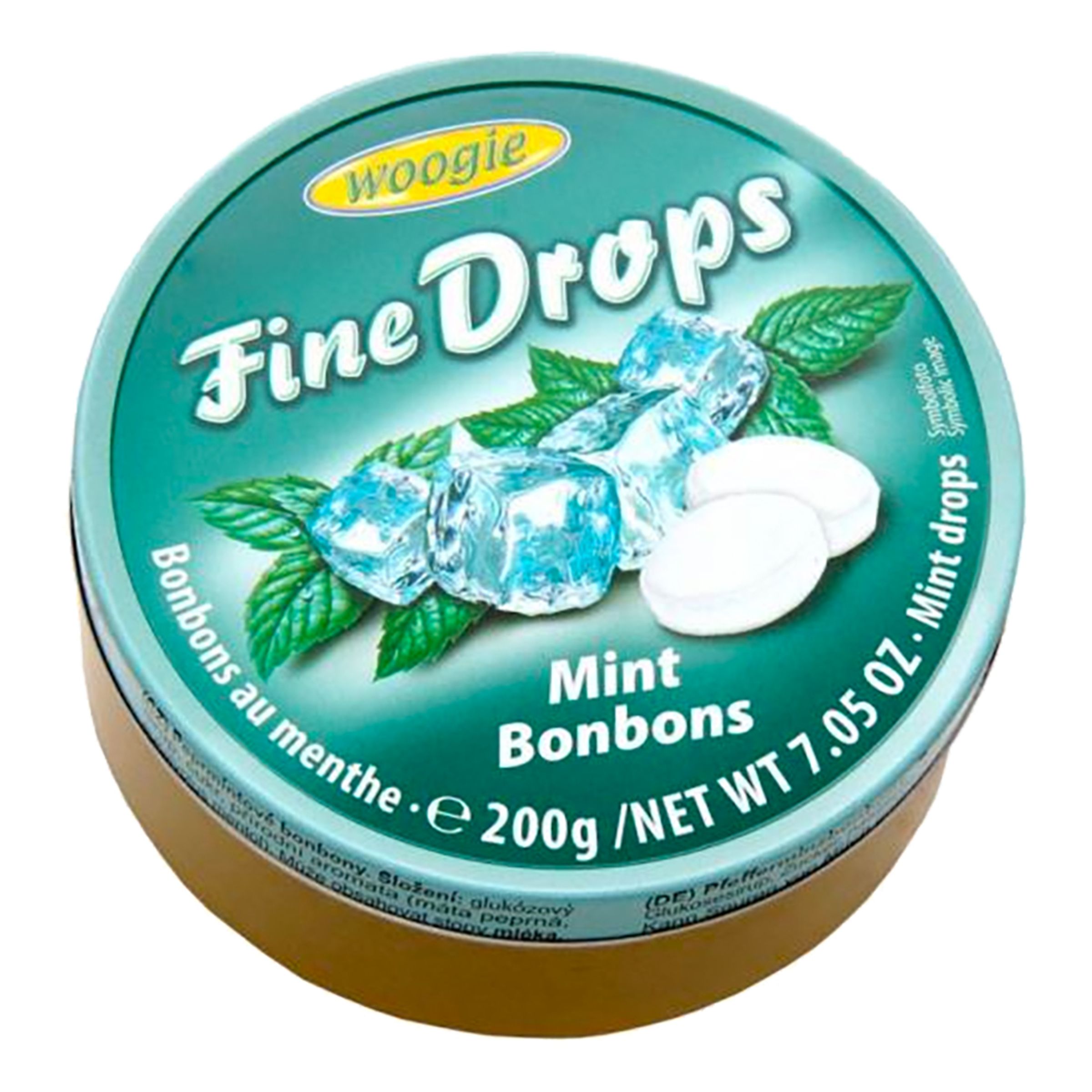 Fine Drops Mint i Plåtburk - 200 gram