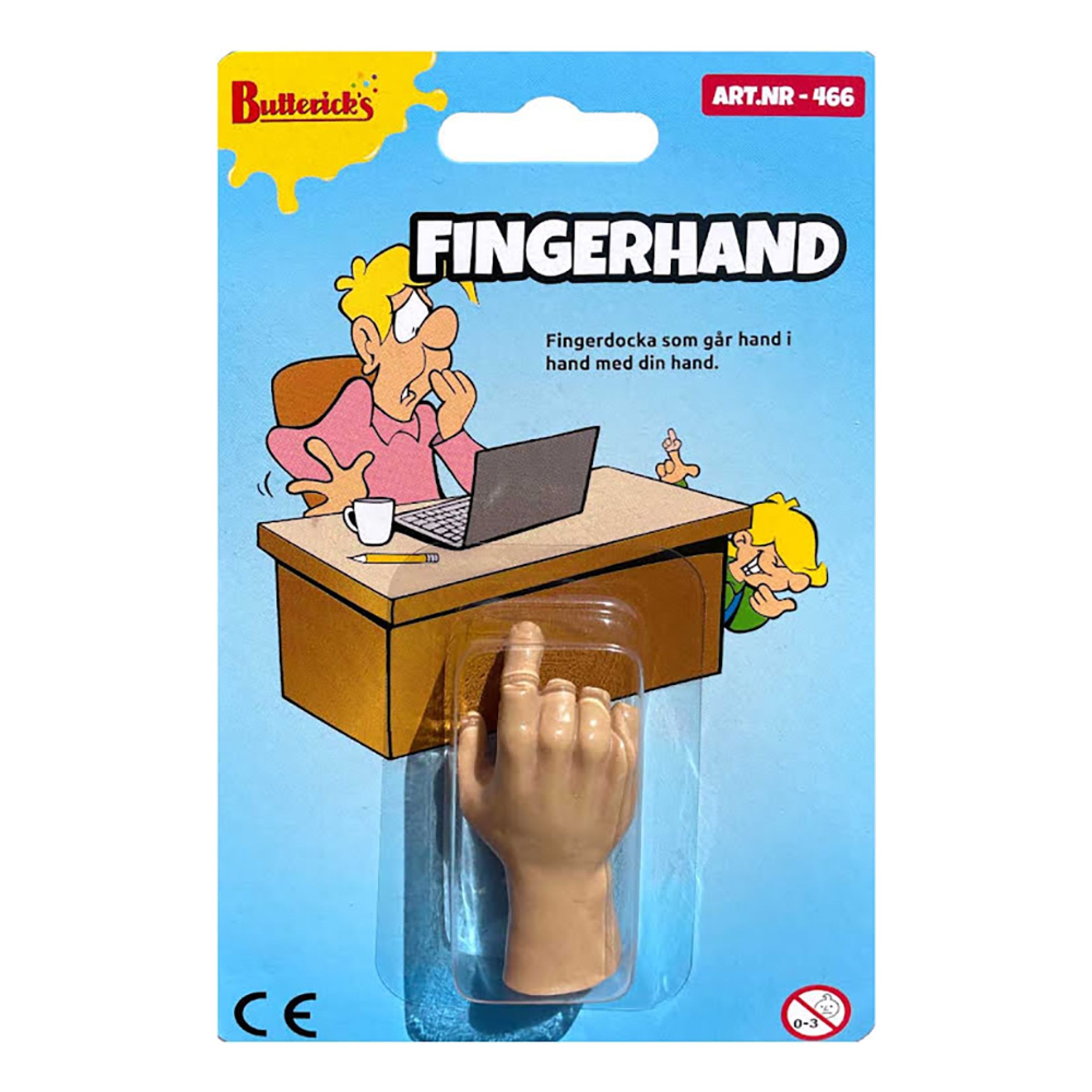Fingerhand Skämtartikel