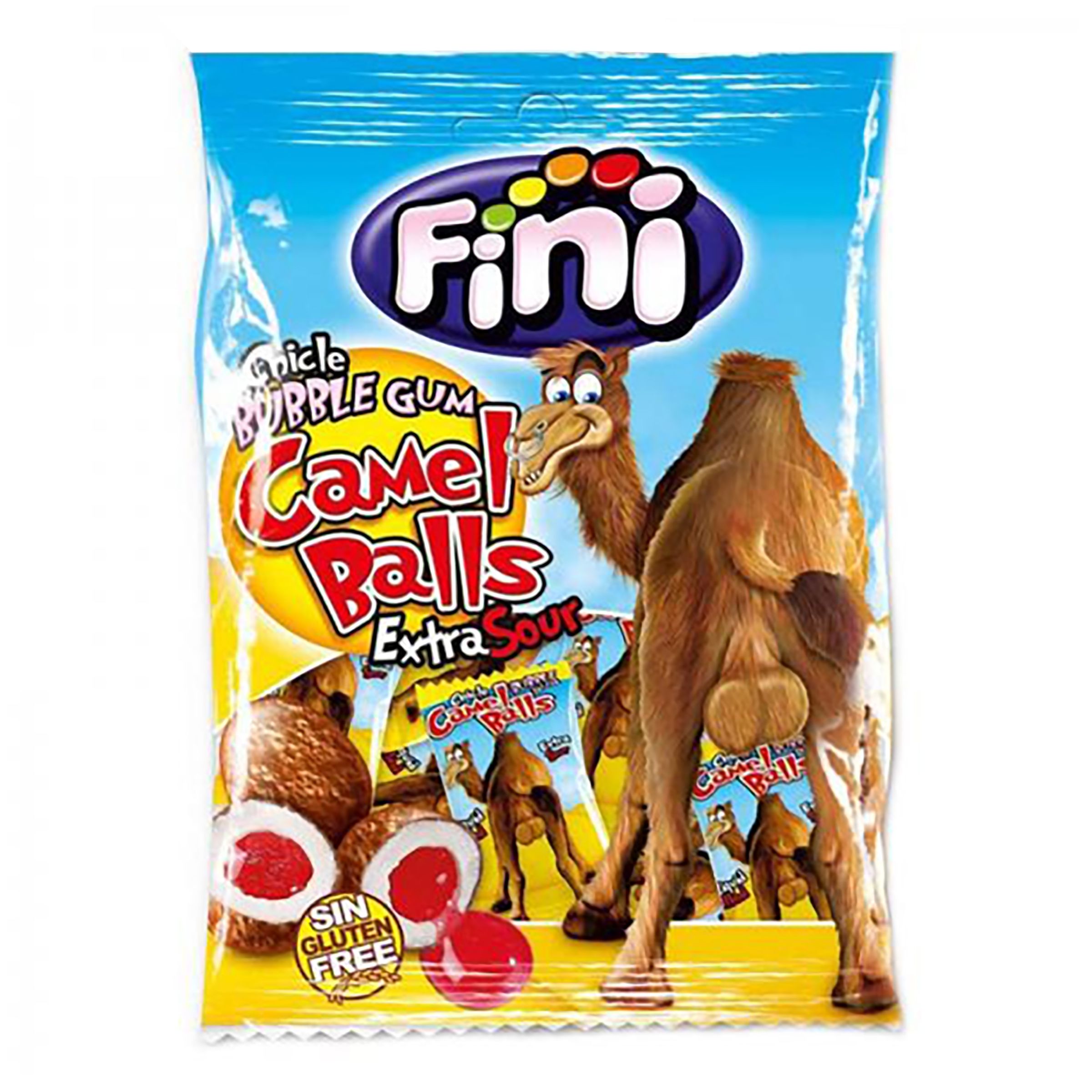 Läs mer om Fini Camel Balls Tuggummi i Påse - 80 gram