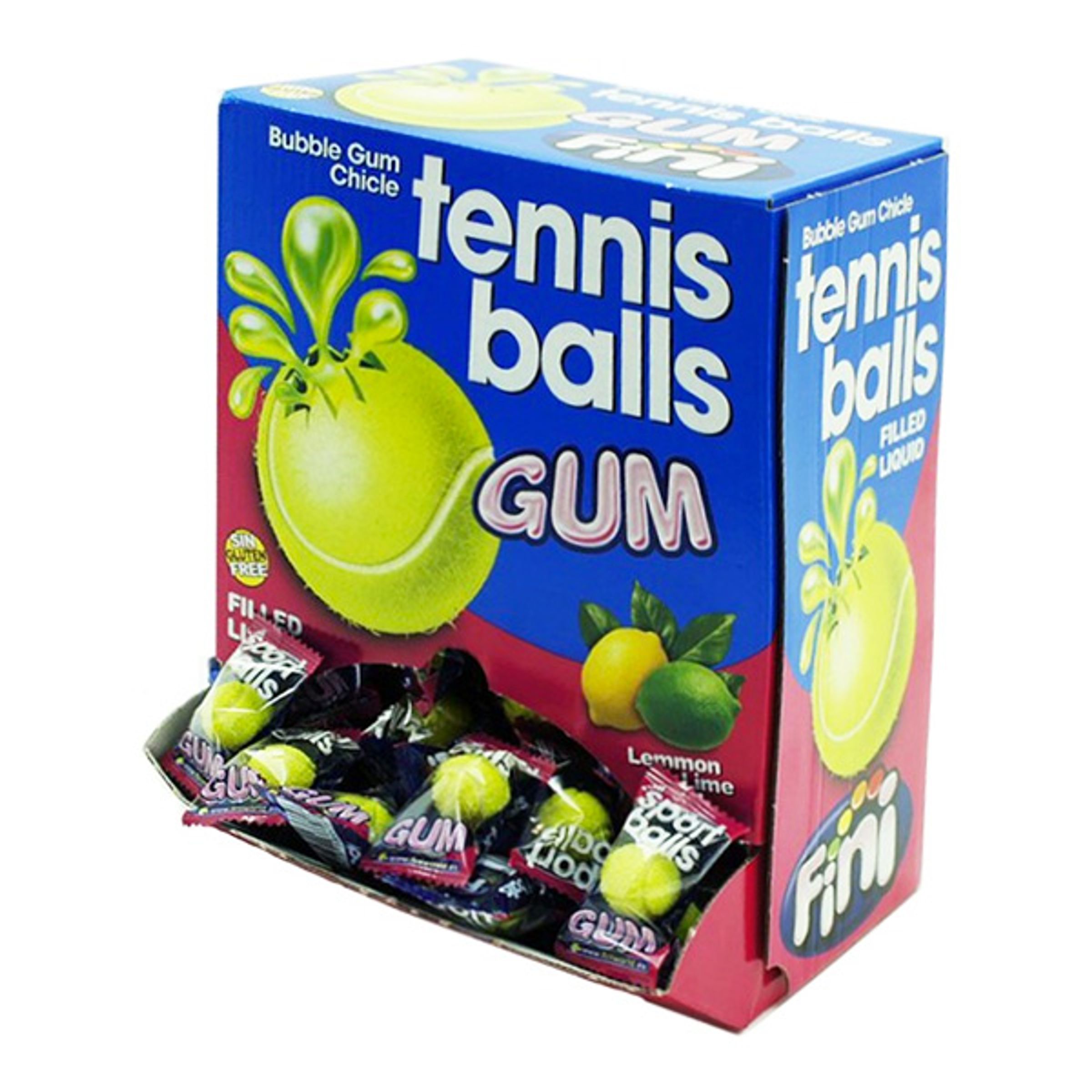Fini Sport Balls Gum Tennis - 200-pack (Hel kartong)