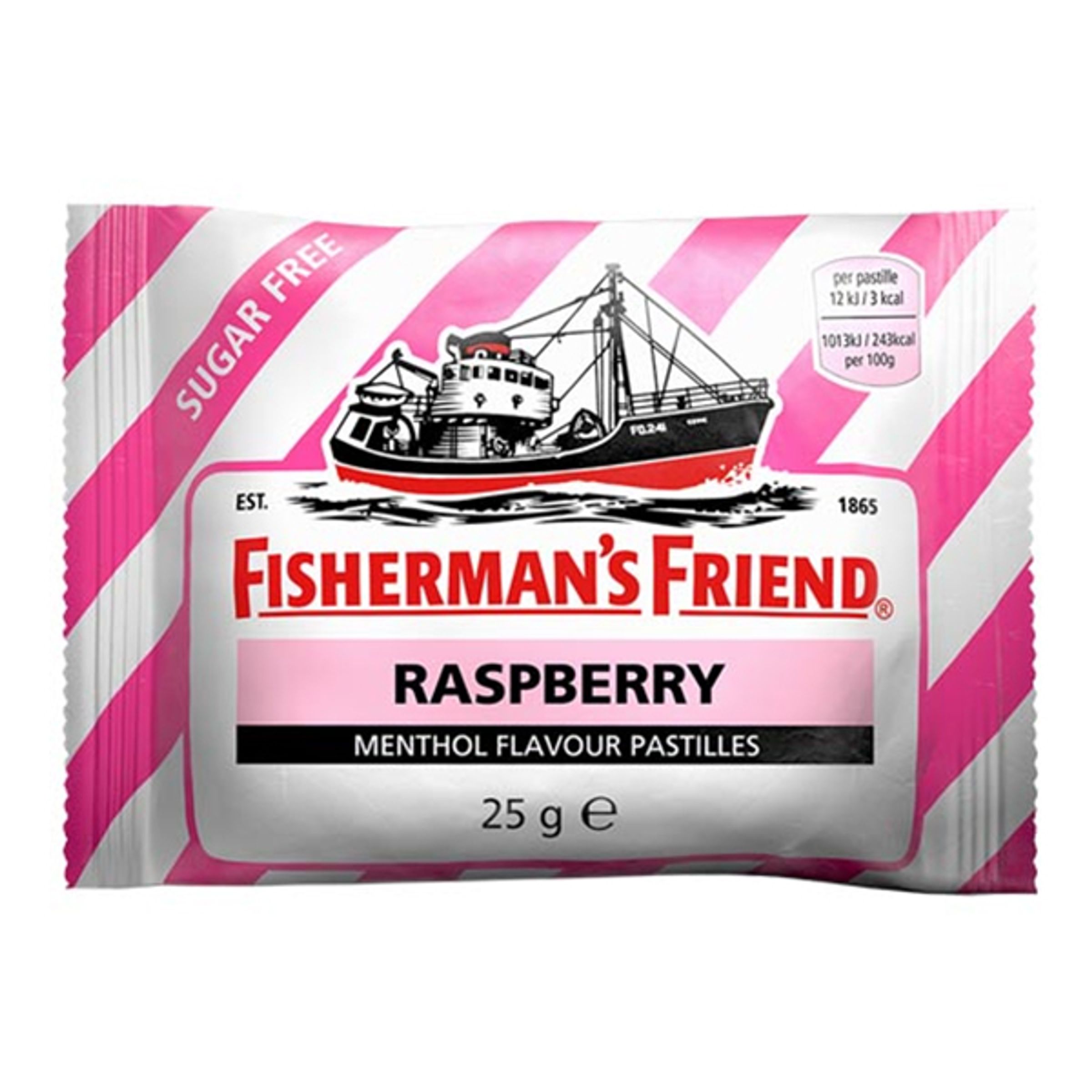 Läs mer om Fishermans Friend Sockerfri Raspberry