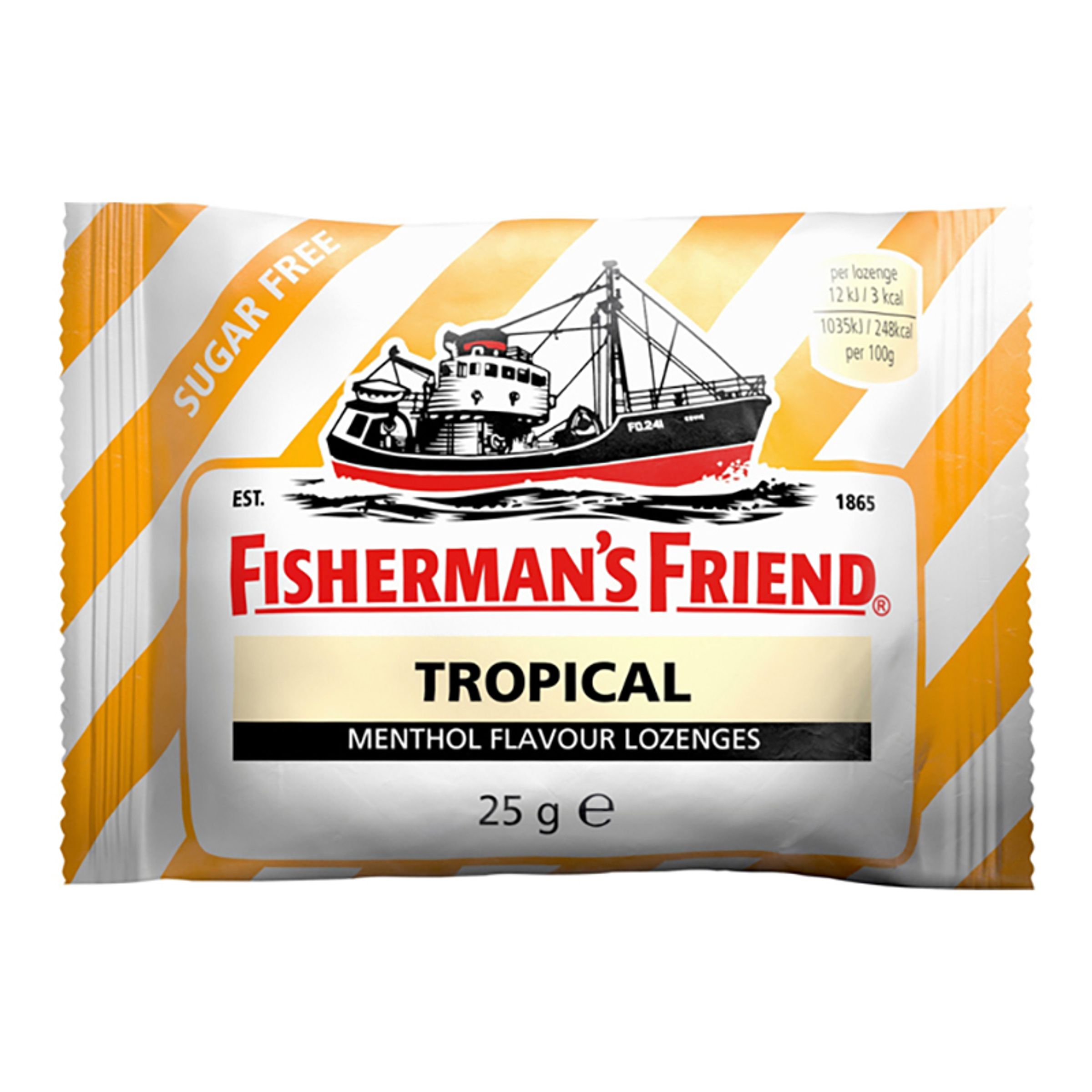 Fishermans Friend Sockerfri Tropical